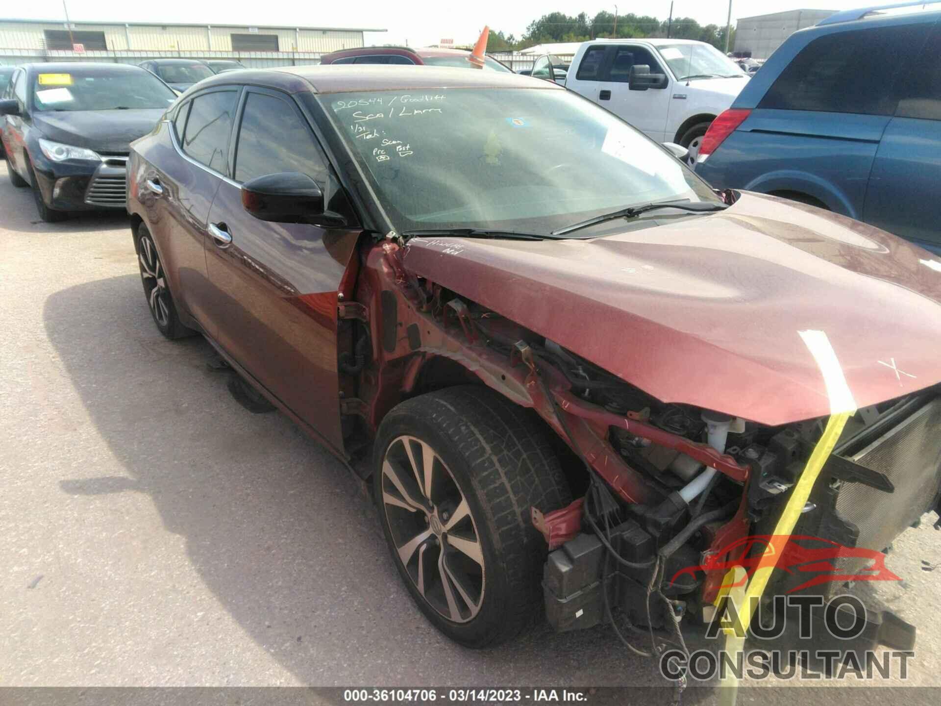 NISSAN MAXIMA 2017 - 1N4AA6AP5HC423446