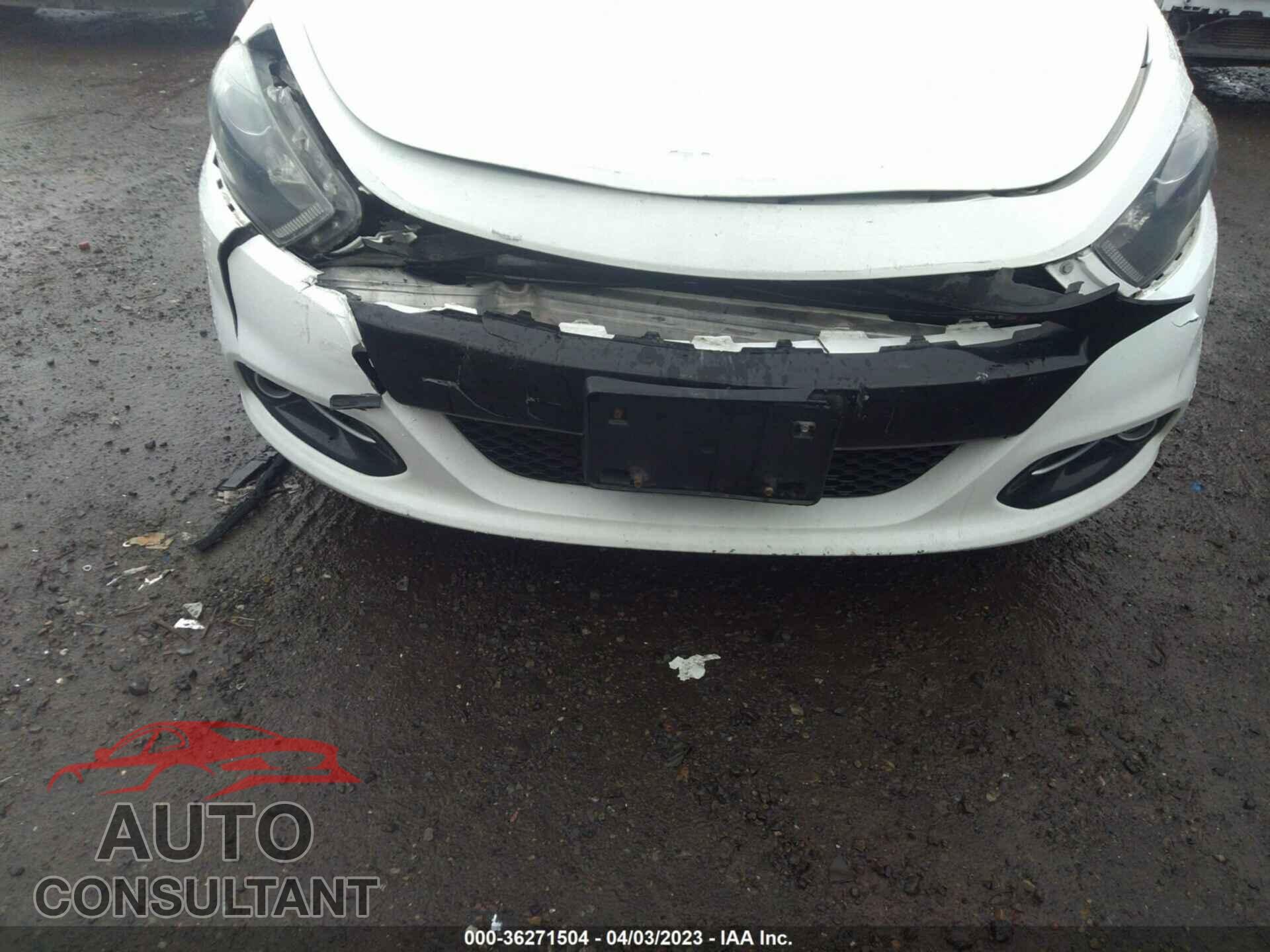 DODGE DART 2015 - 1C3CDFBB3FD165372