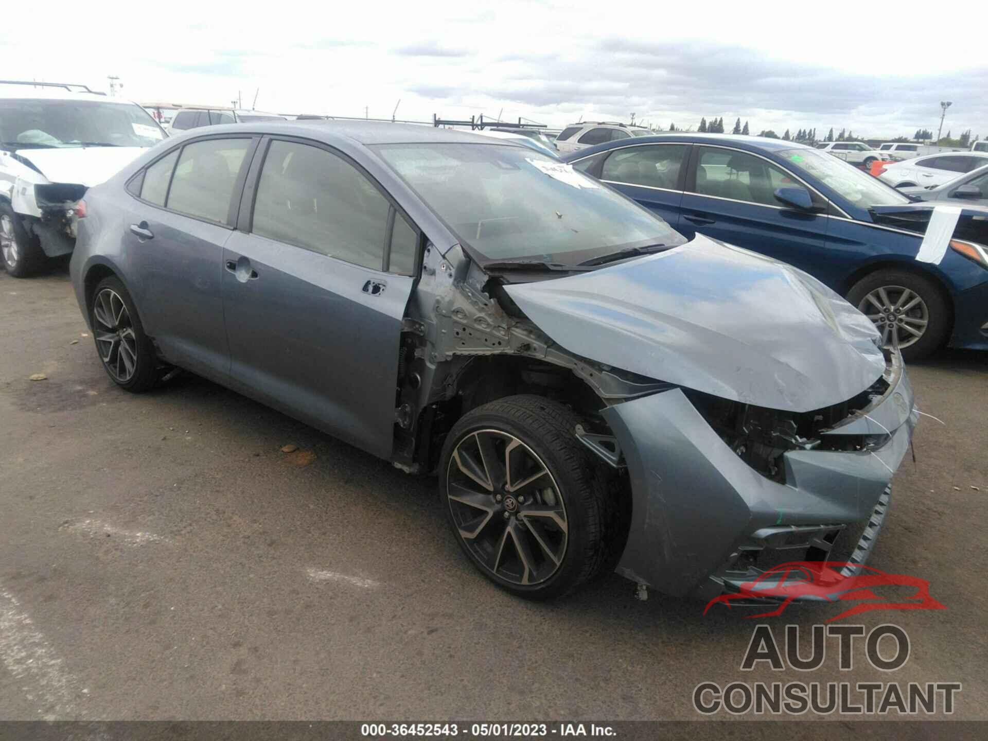 TOYOTA COROLLA 2021 - JTDS4MCE9MJ073802