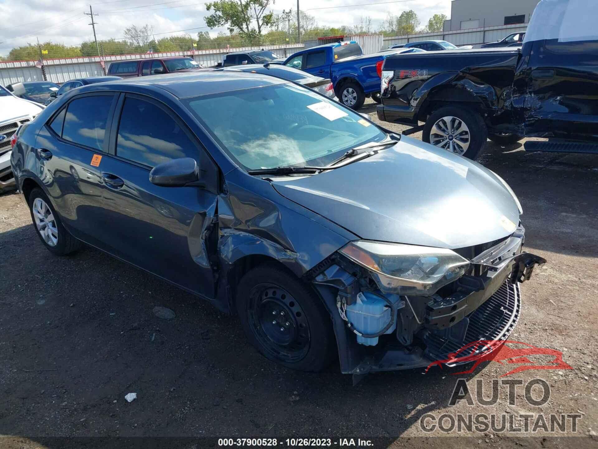 TOYOTA COROLLA 2016 - 5YFBURHE7GP463643