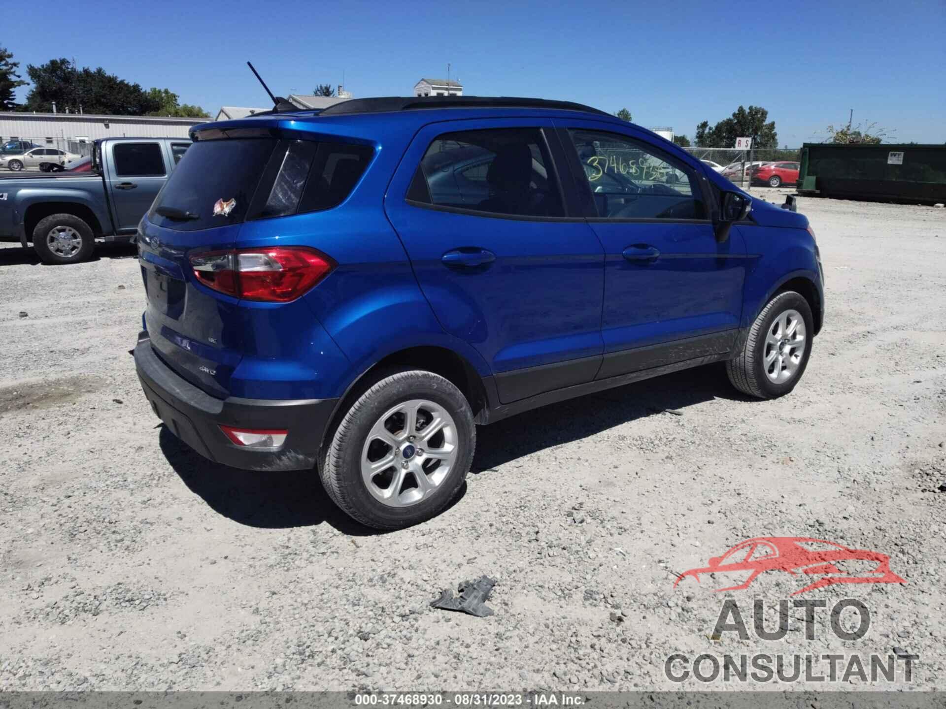 FORD ECOSPORT 2020 - MAJ6S3GL8LC388061