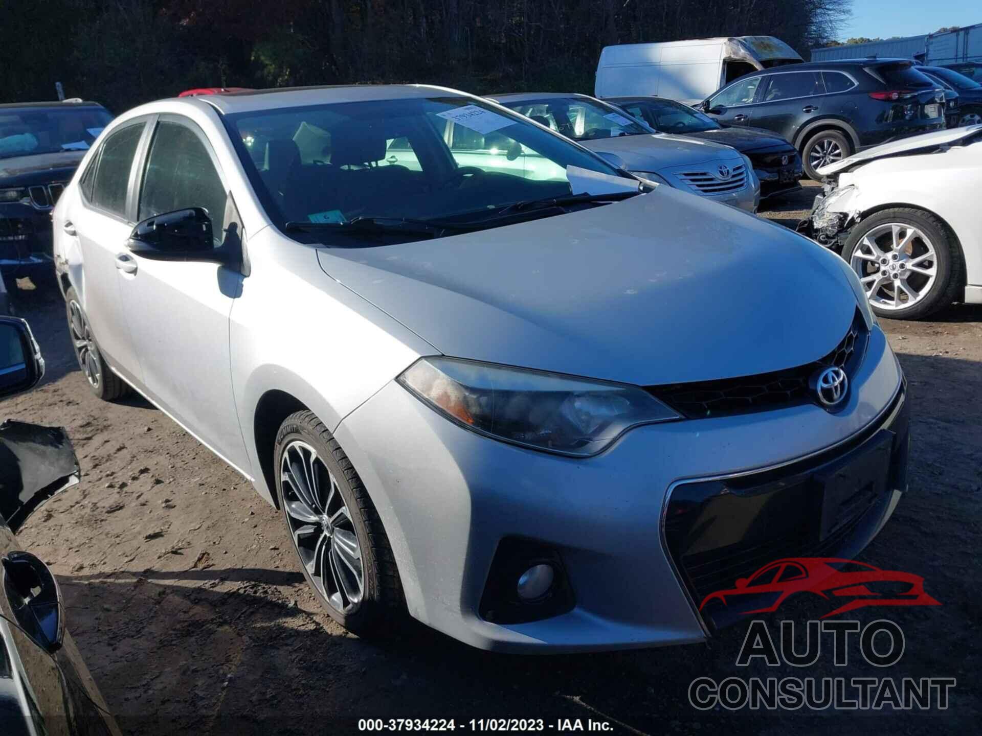 TOYOTA COROLLA 2015 - 2T1BURHE4FC431554