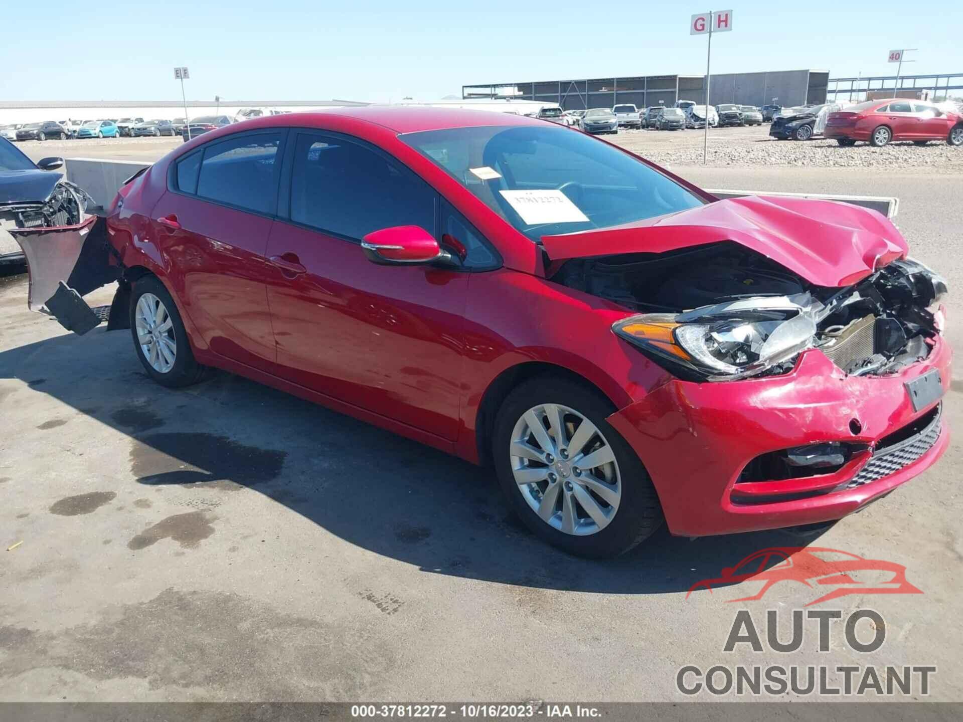 KIA FORTE 2015 - KNAFX4A65F5421513