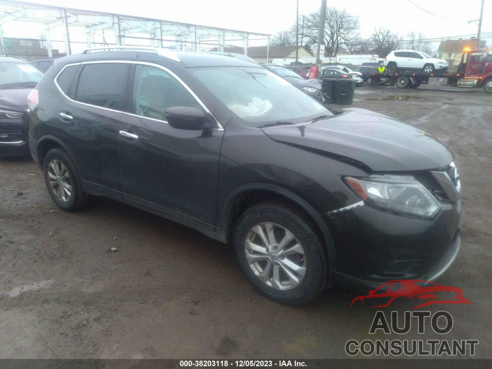 NISSAN ROGUE 2016 - KNMAT2MV7GP643251