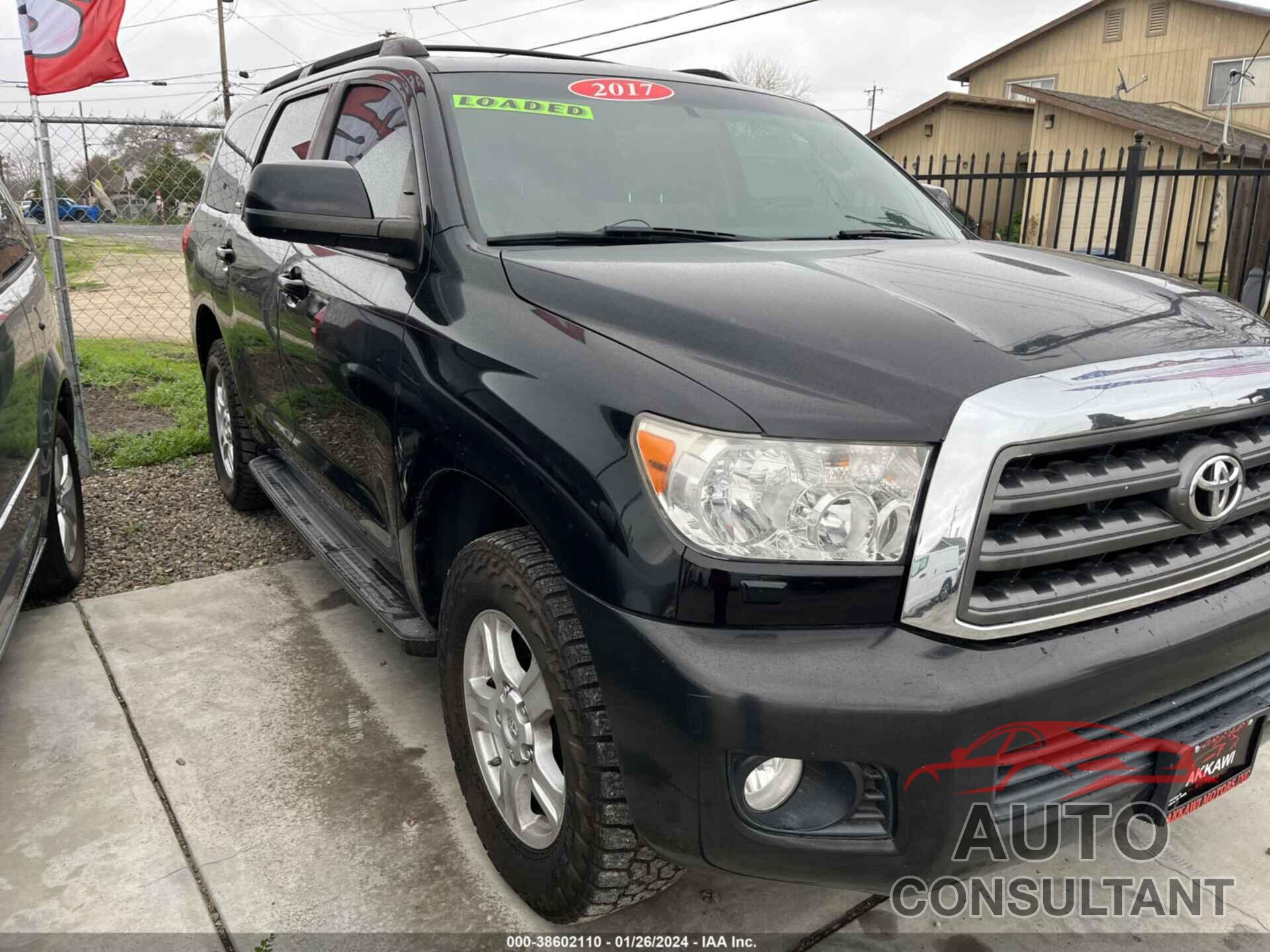 TOYOTA SEQUOIA 2017 - 5TDZY5G18HS068938