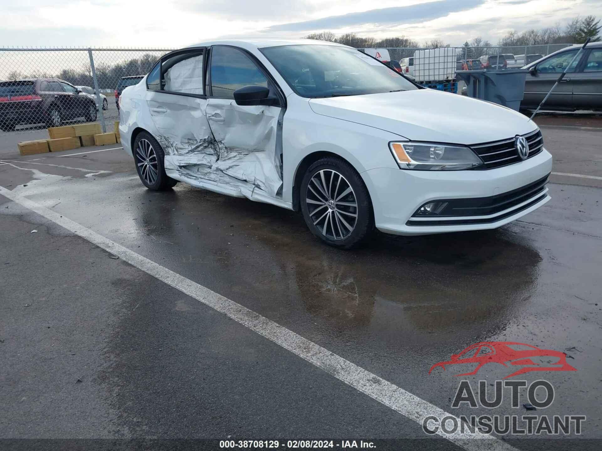 VOLKSWAGEN JETTA 2016 - 3VWD17AJ8GM343951