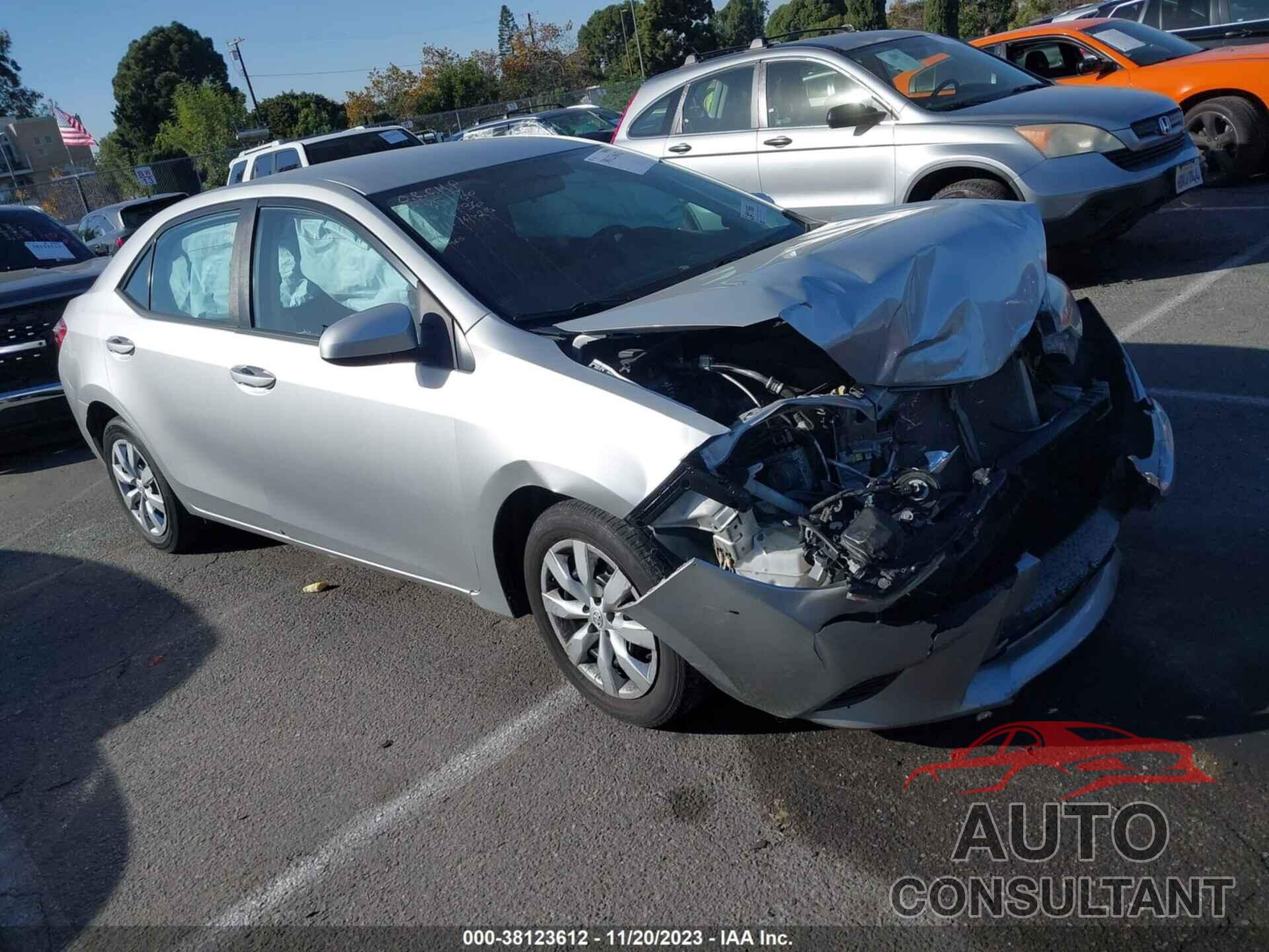 TOYOTA COROLLA 2016 - 5YFBURHE9GP436136