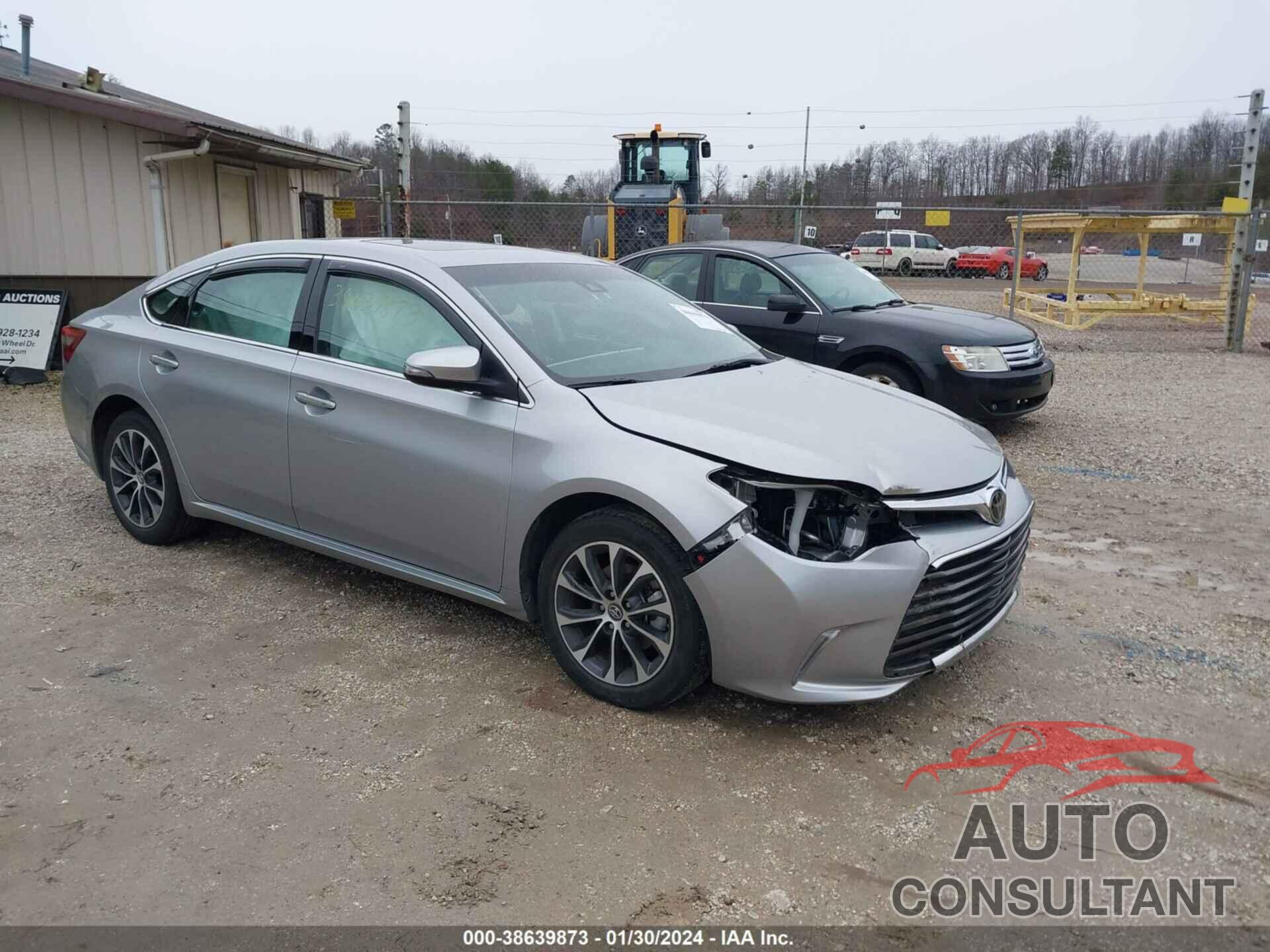 TOYOTA AVALON 2018 - 4T1BK1EB1JU274719