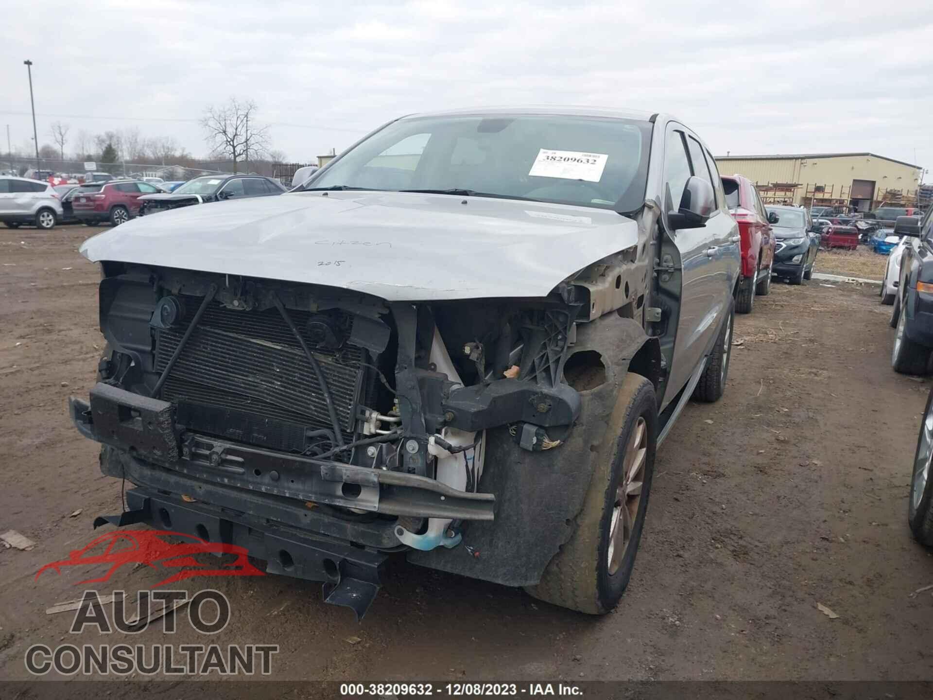 DODGE DURANGO 2015 - 1C4RDJAG6FC760602