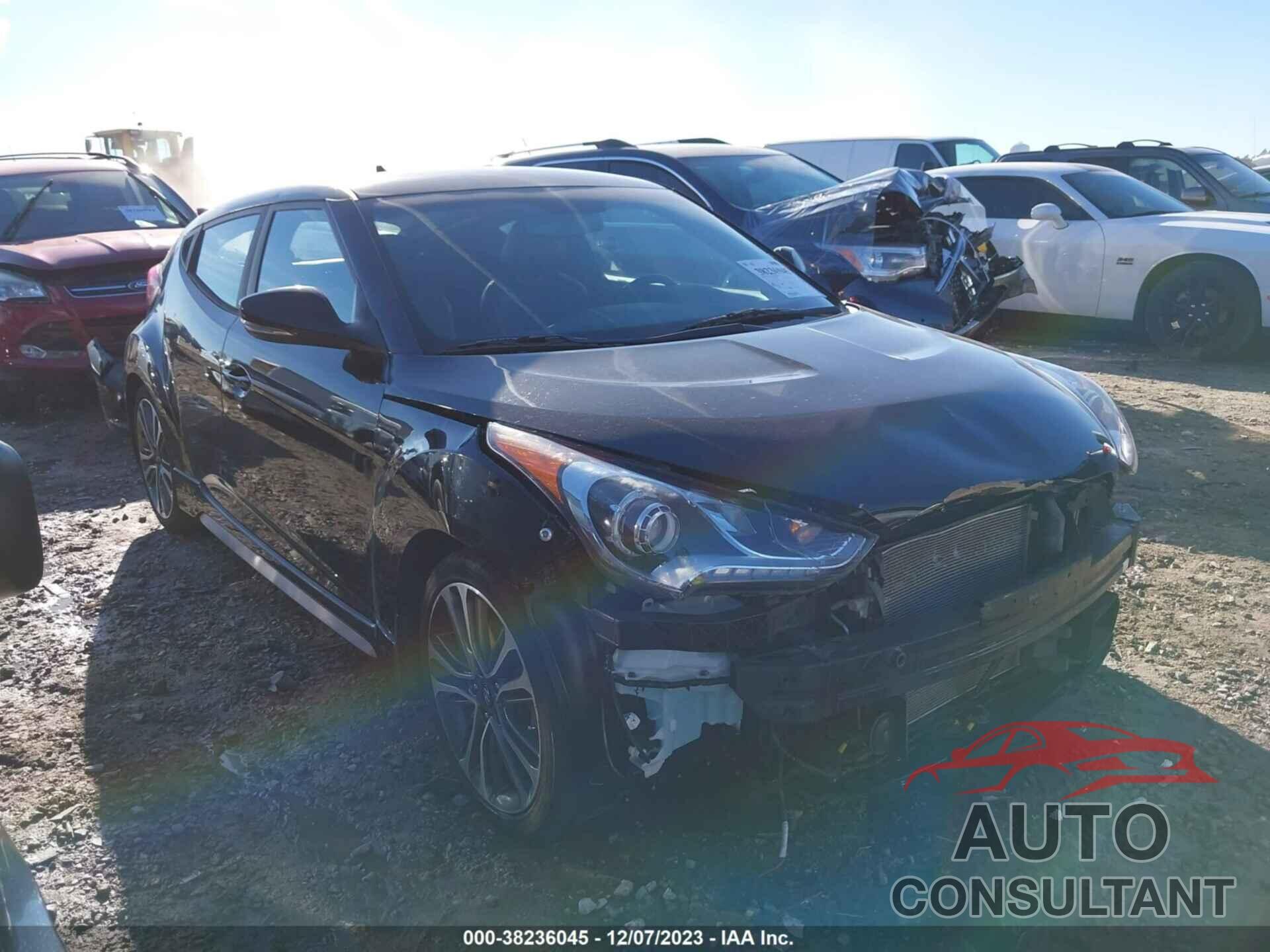 HYUNDAI VELOSTER 2016 - KMHTC6AE2GU278446