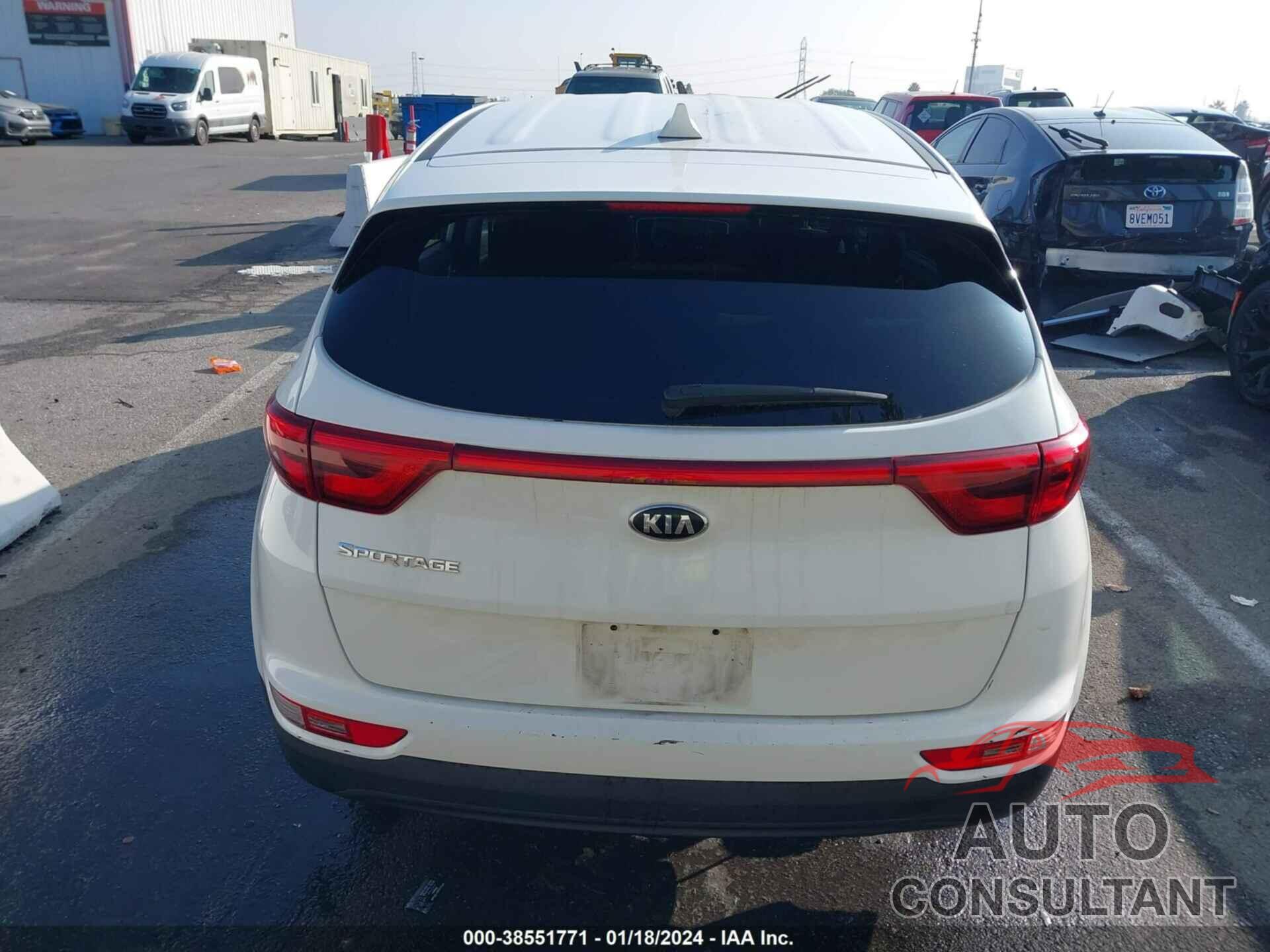 KIA SPORTAGE 2019 - KNDPMCAC6K7574853