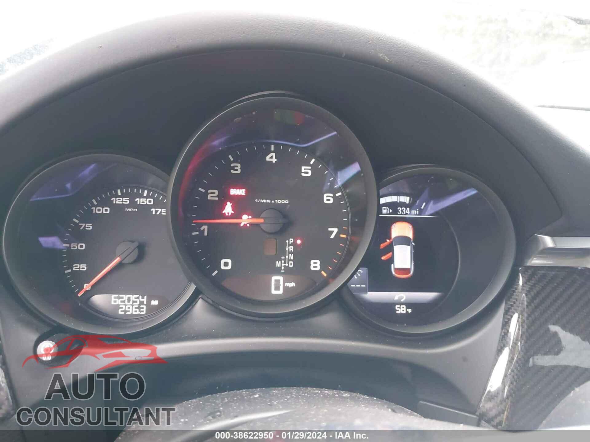 PORSCHE MACAN 2019 - WP1AA2A56KLB09084