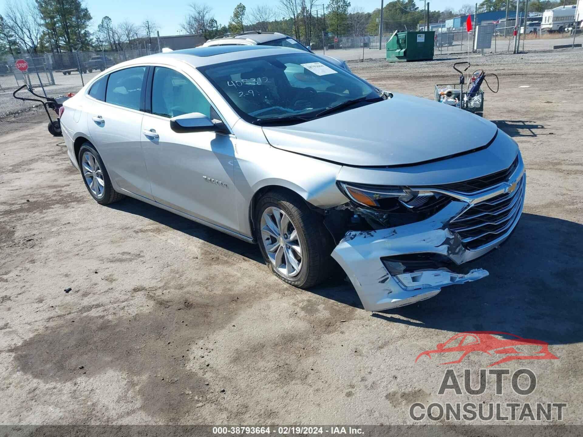 CHEVROLET MALIBU 2022 - 1G1ZD5ST9NF121574
