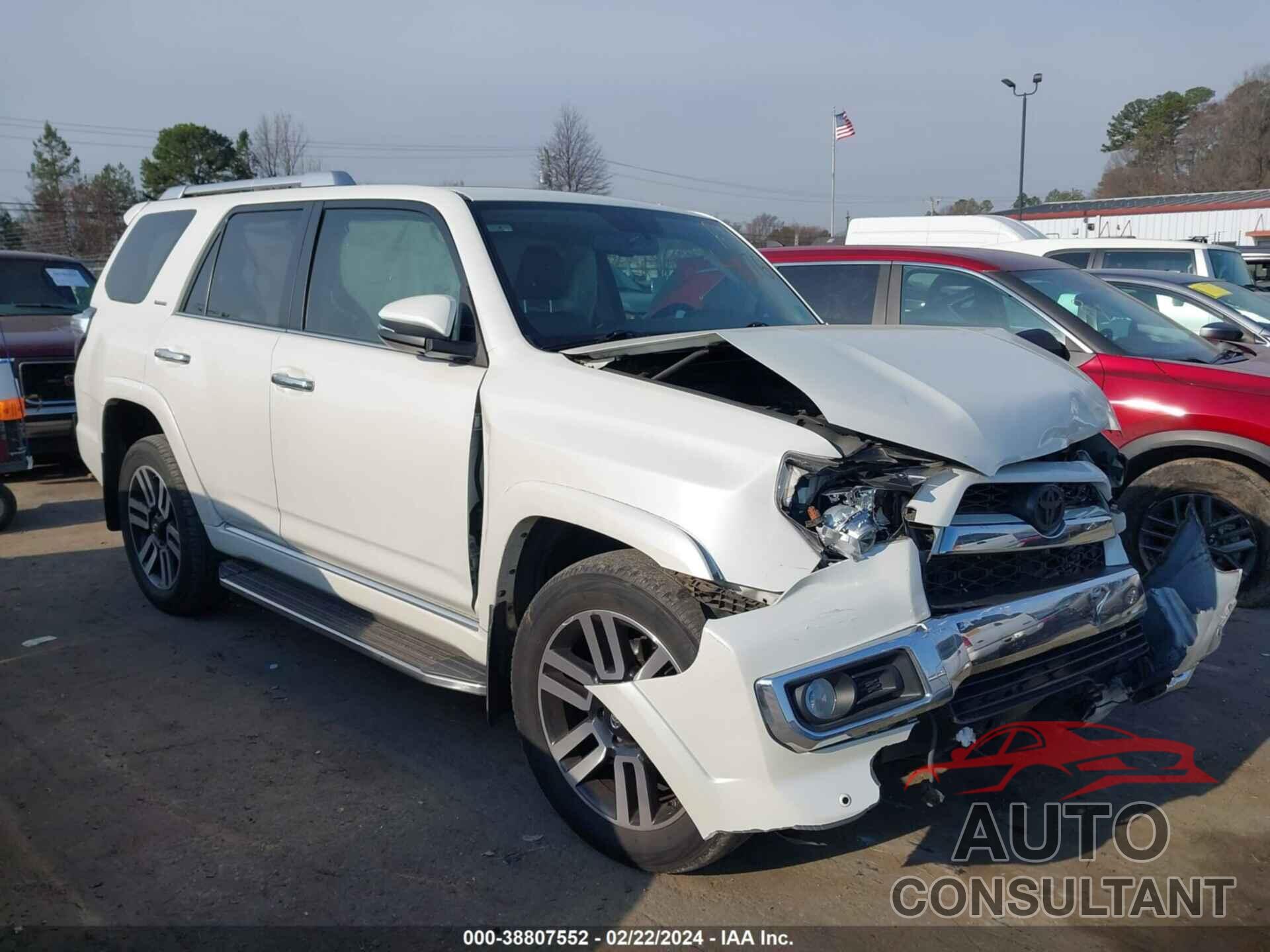 TOYOTA 4RUNNER 2016 - JTEBU5JR9G5364076