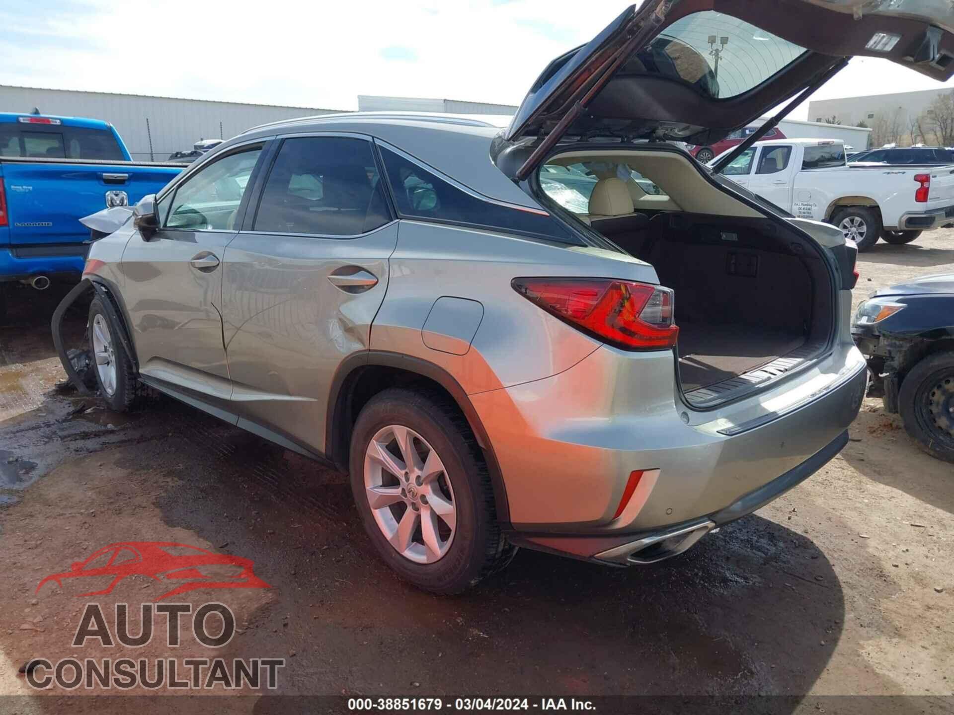 LEXUS RX 2017 - 2T2BZMCA7HC073180