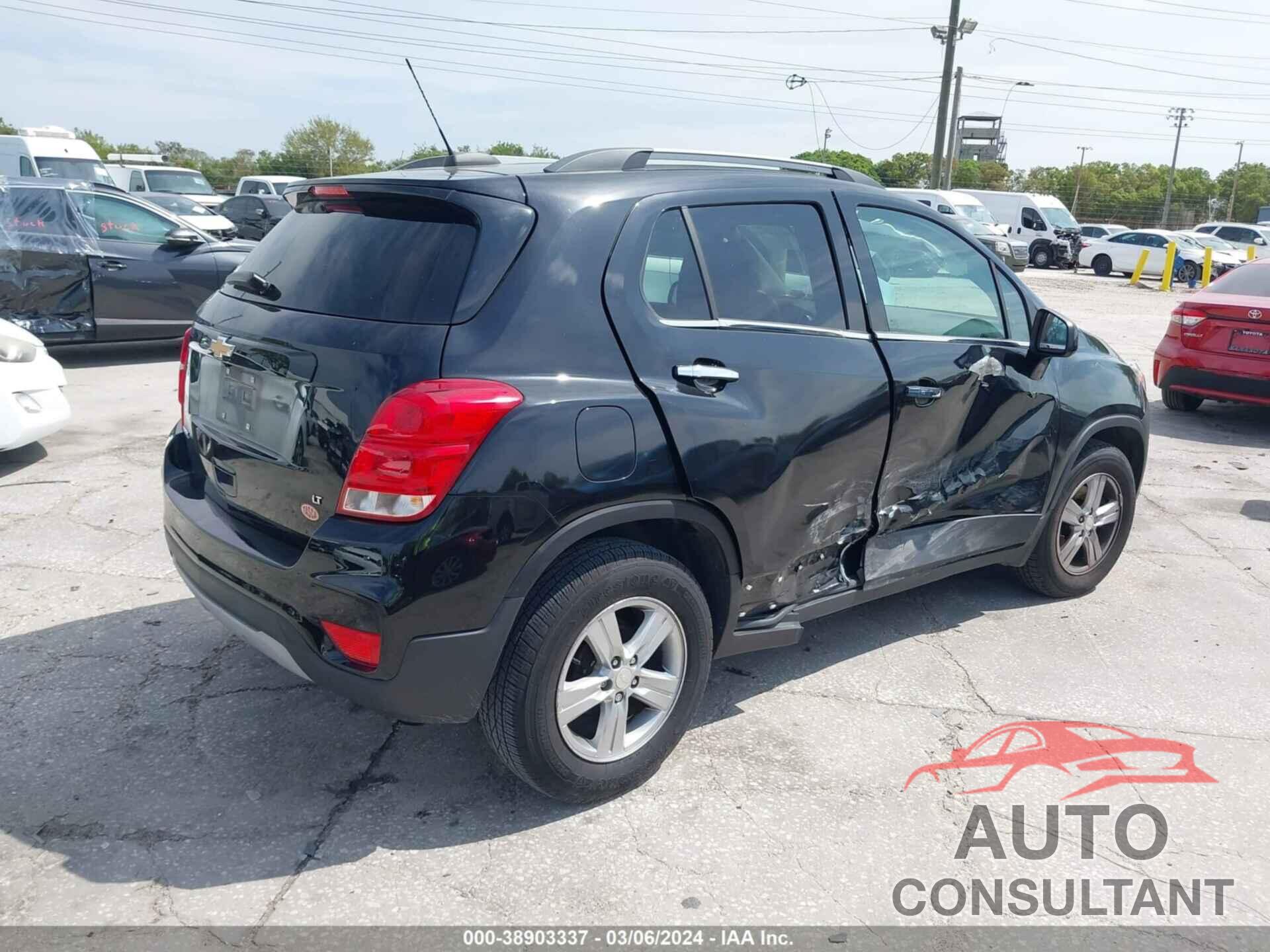 CHEVROLET TRAX 2019 - 3GNCJLSB3KL374433