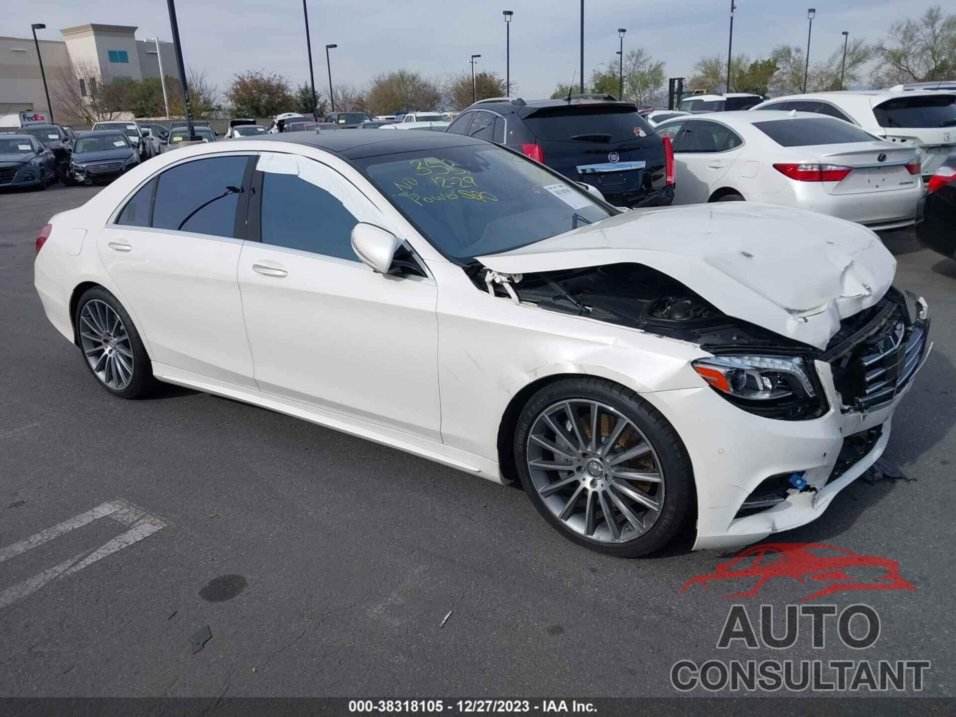 MERCEDES-BENZ S 550 2016 - WDDUG8CB7GA212249