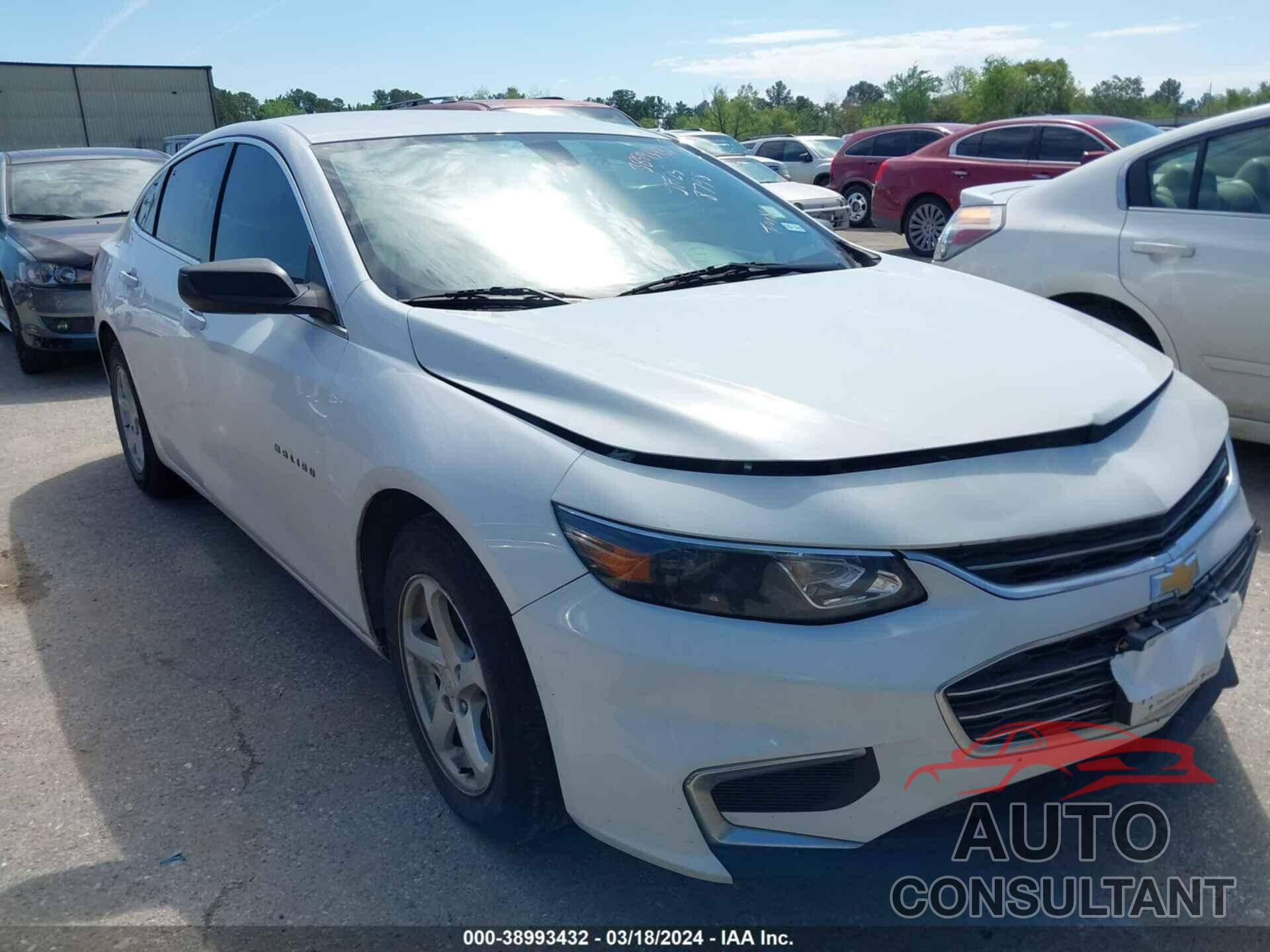 CHEVROLET MALIBU 2018 - 1G1ZB5ST3JF258798