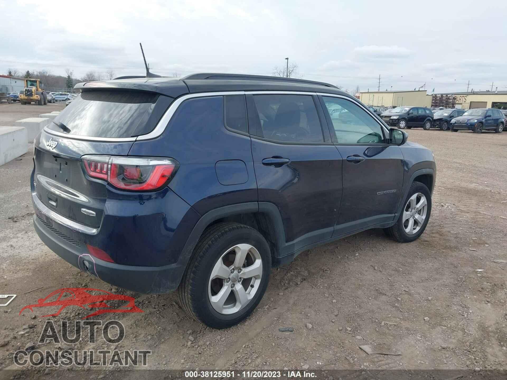 JEEP COMPASS 2019 - 3C4NJDBB8KT601221