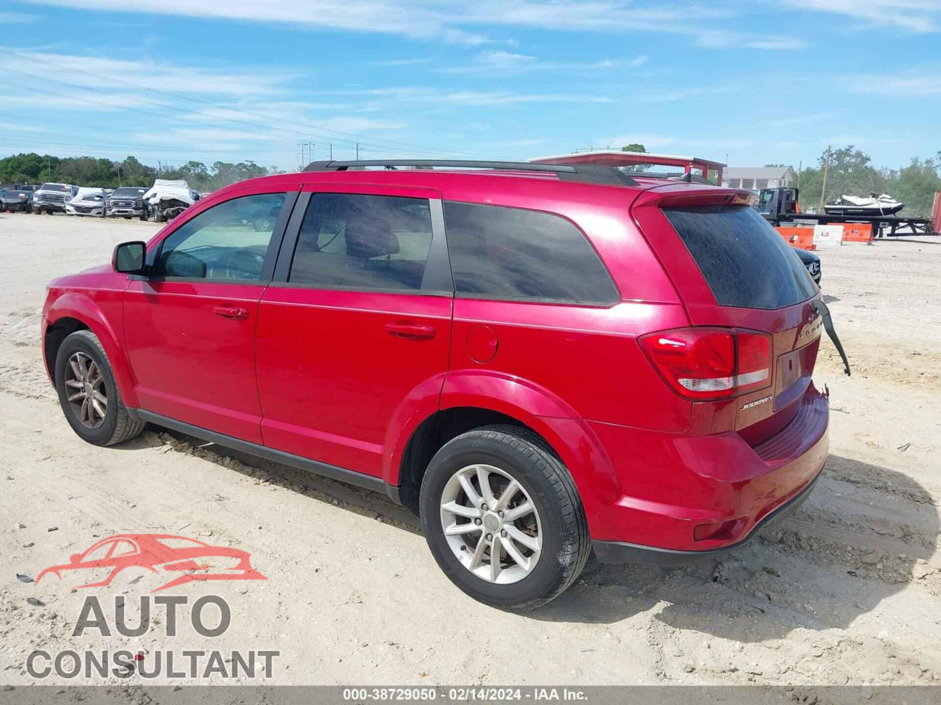 DODGE JOURNEY 2016 - 3C4PDCBG0GT224722