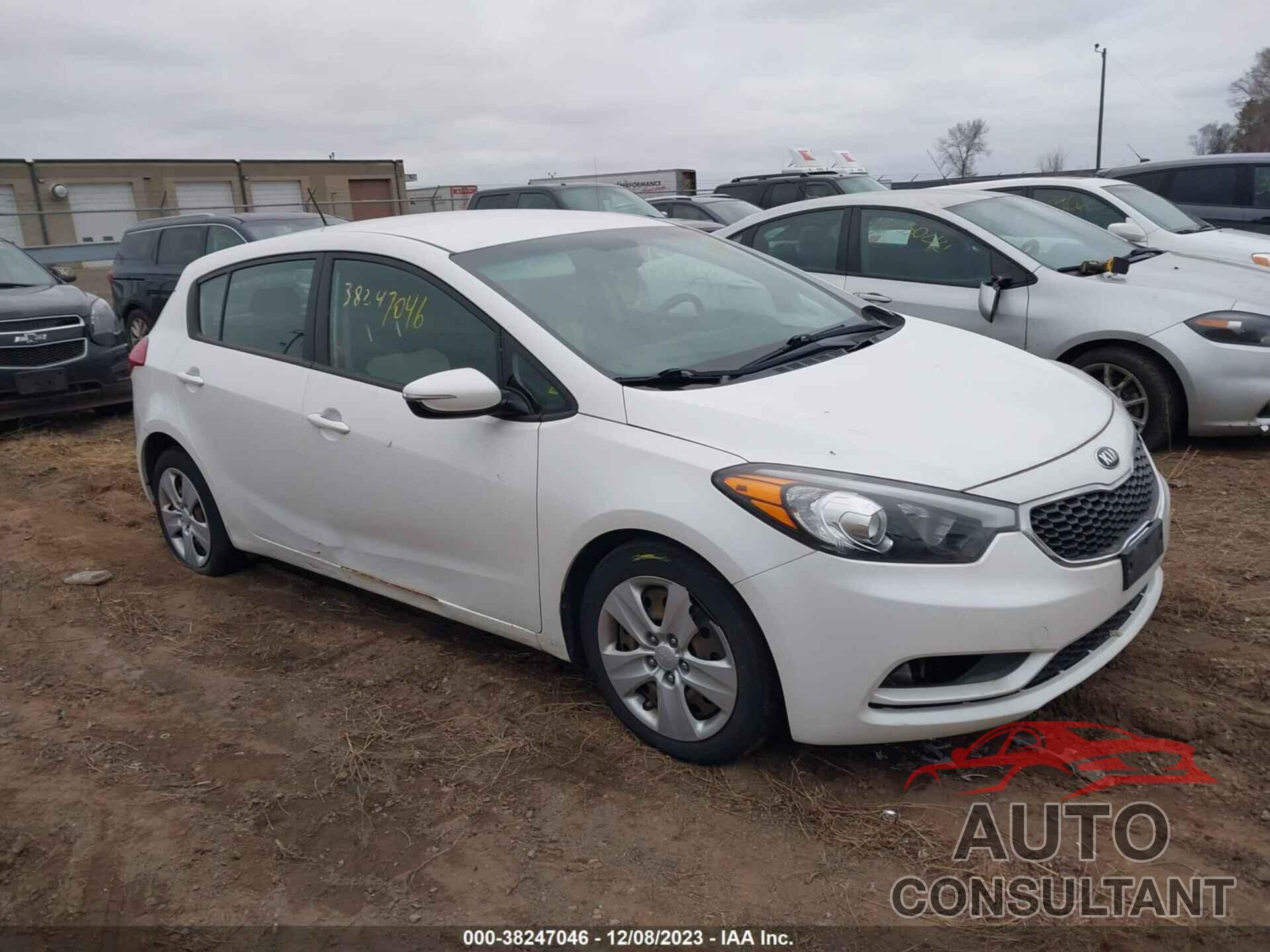 KIA FORTE 2016 - KNAFK5A82G5635656