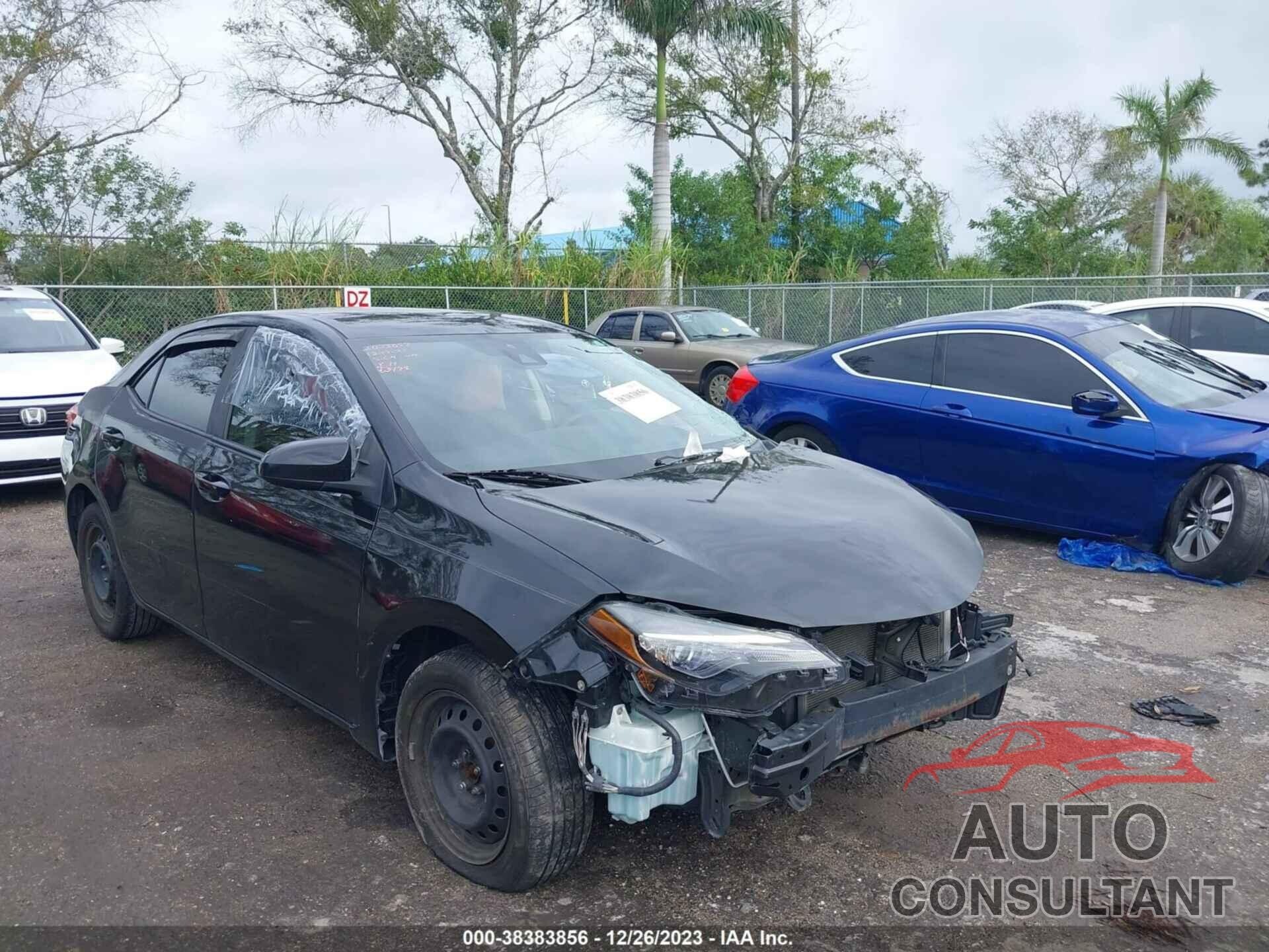 TOYOTA COROLLA 2017 - 2T1BURHE4H3770897