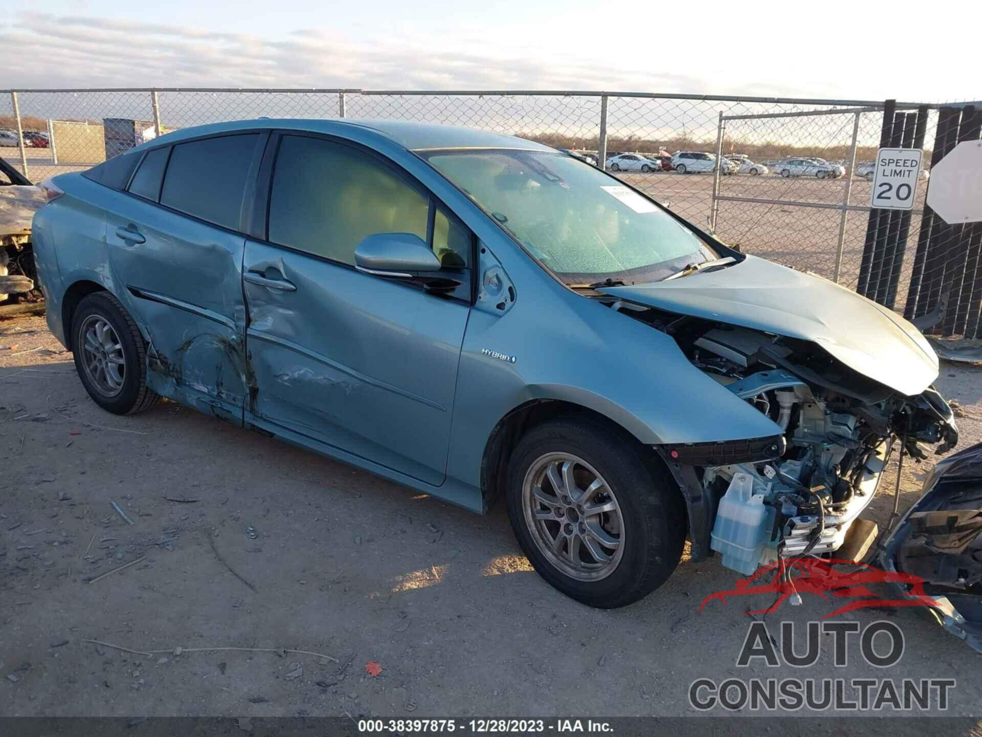 TOYOTA PRIUS 2018 - JTDKBRFUXJ3064354