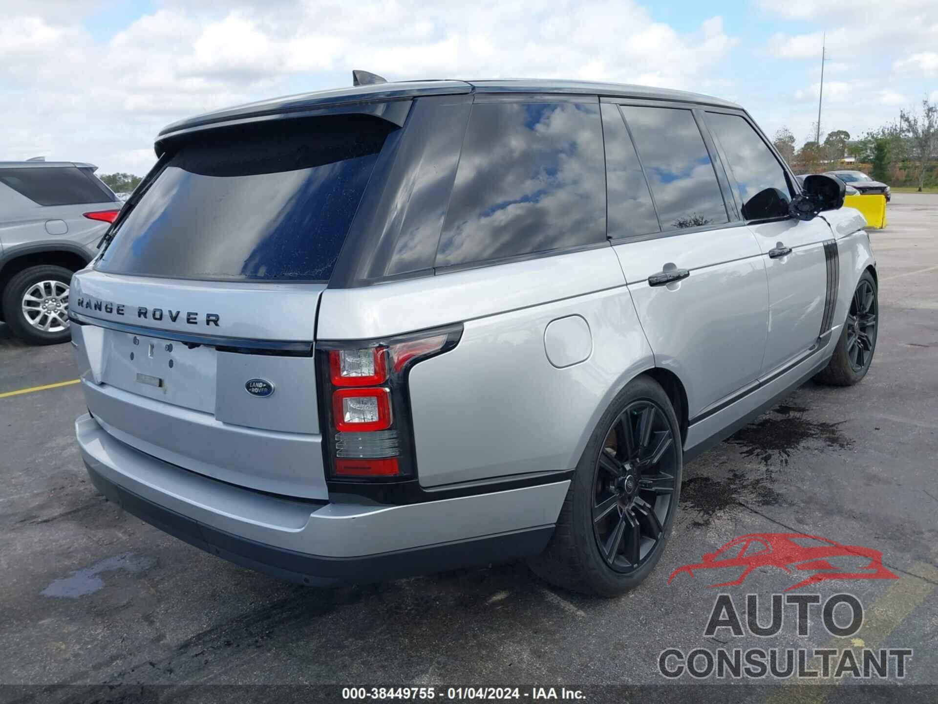 LAND ROVER RANGE ROVER 2017 - SALGS2FE7HA327663