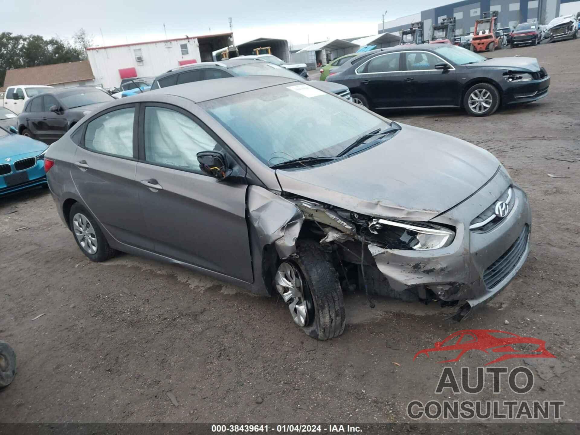 HYUNDAI ACCENT 2017 - KMHCT4AE3HU380182