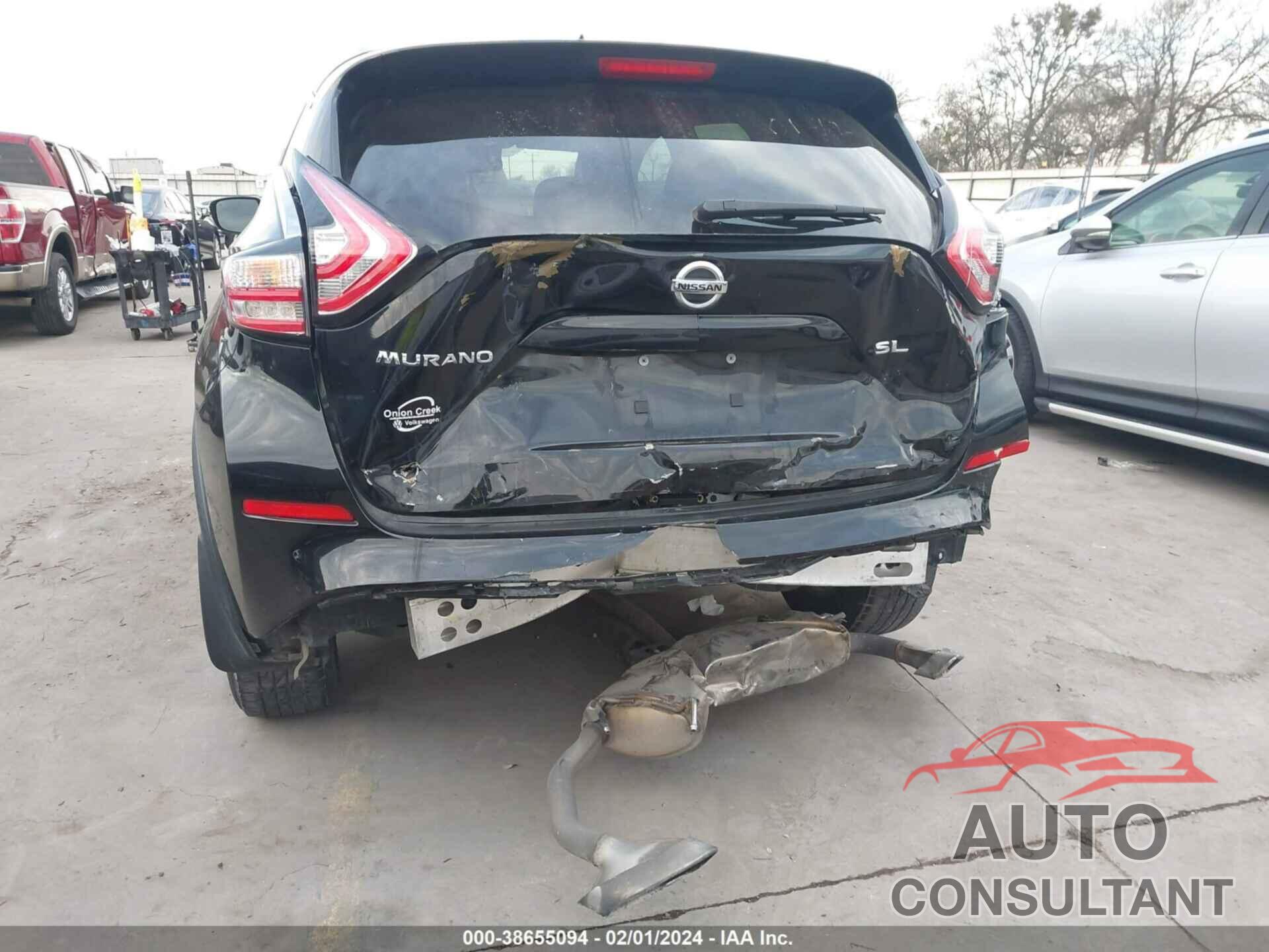 NISSAN MURANO 2016 - 5N1AZ2MG3GN112166