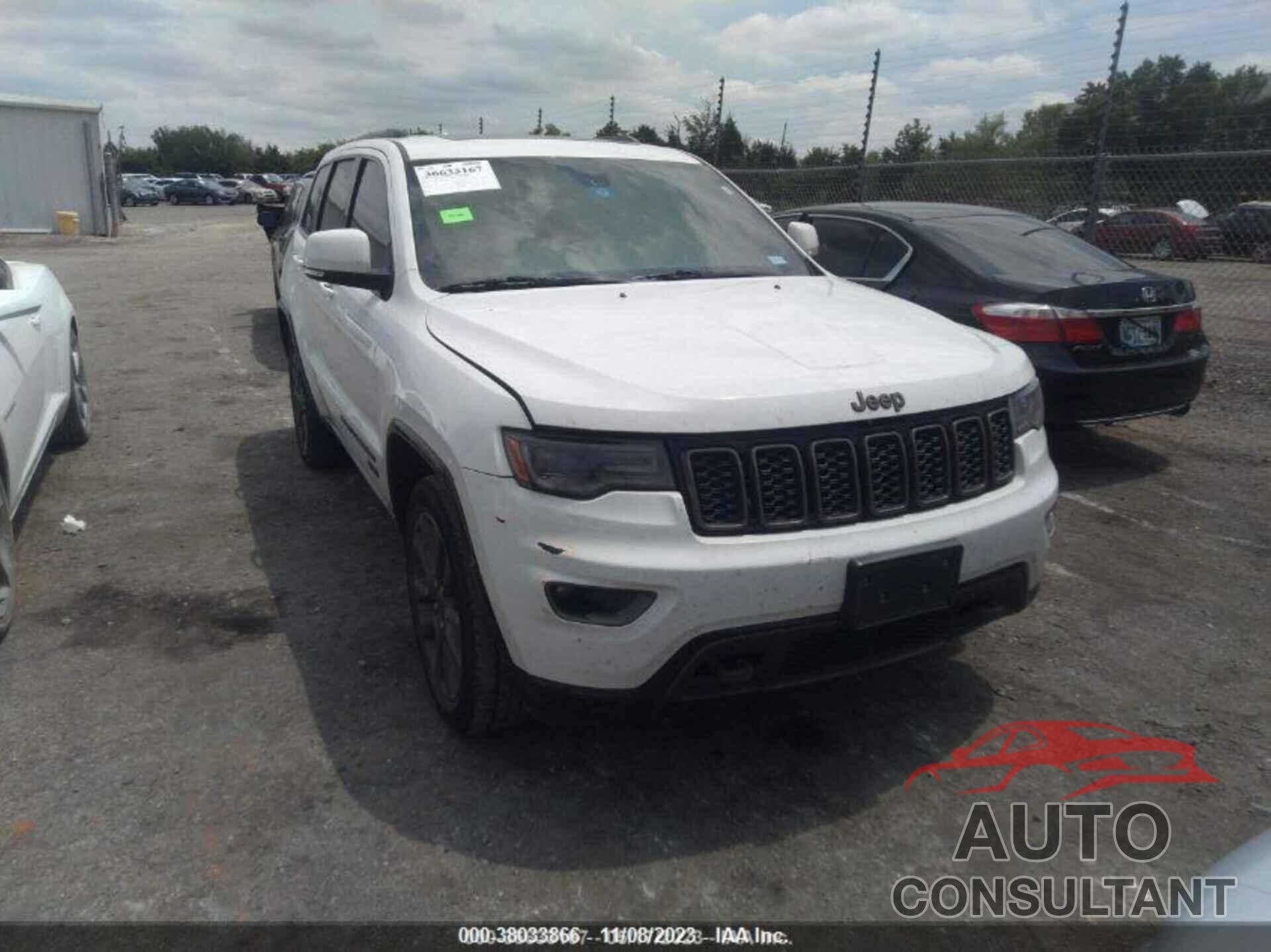 JEEP GRAND CHEROKEE 2016 - 1C4RJEBG2GC407483