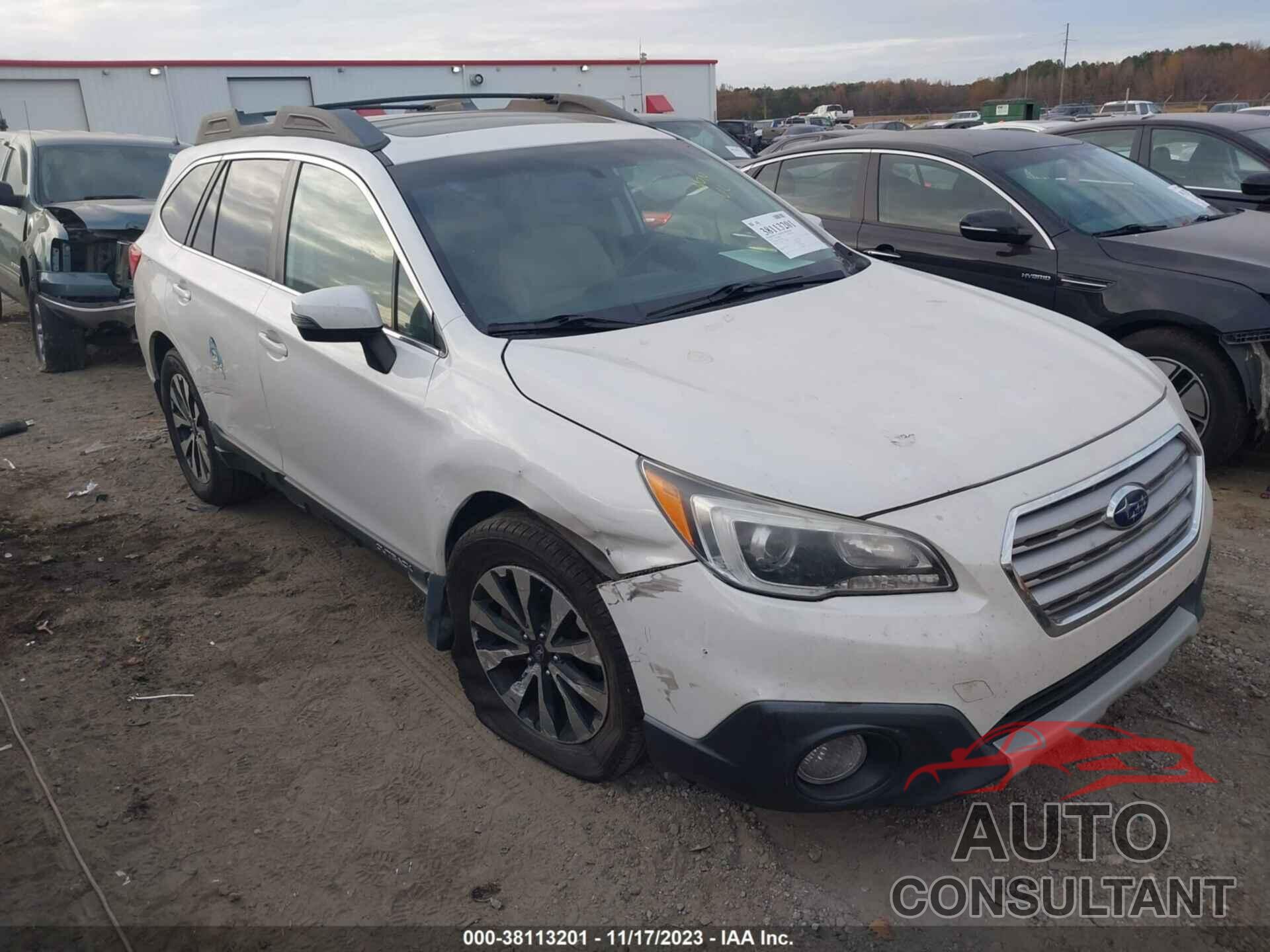 SUBARU OUTBACK 2016 - 4S4BSBLC7G3337063