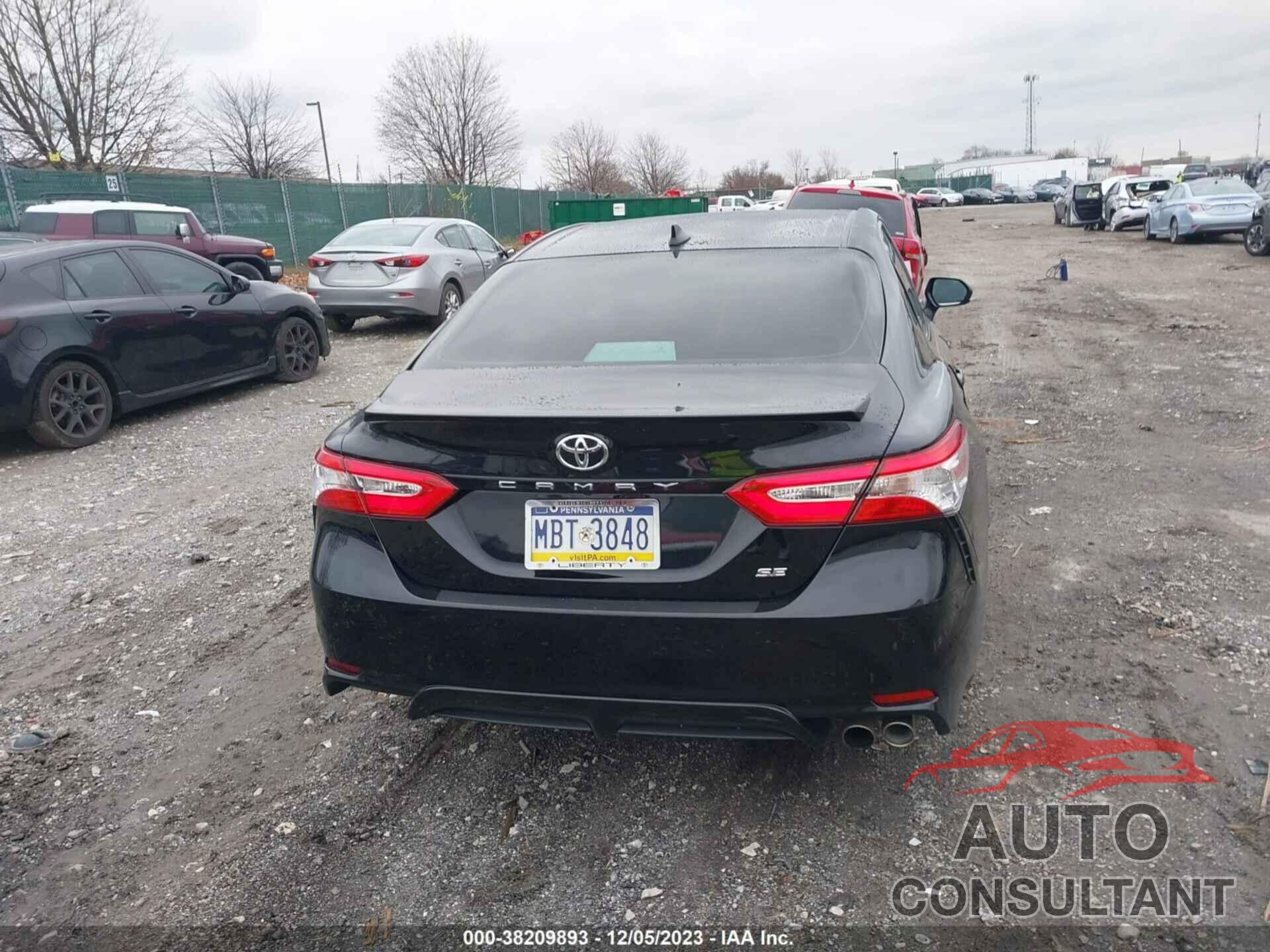 TOYOTA CAMRY 2020 - 4T1G11AK8LU897546