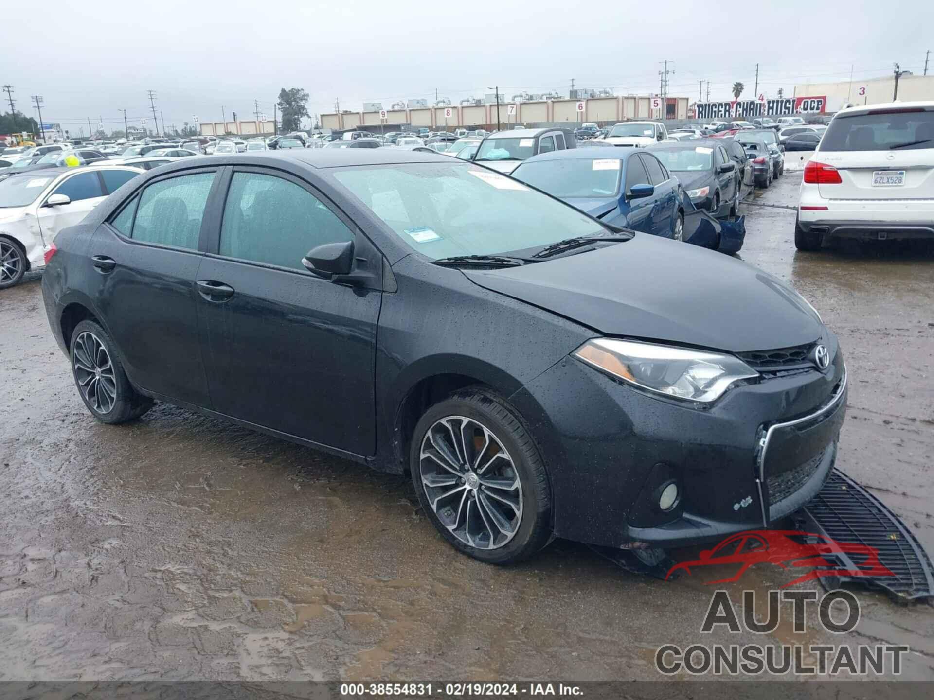 TOYOTA COROLLA 2016 - 2T1BURHE9GC571312