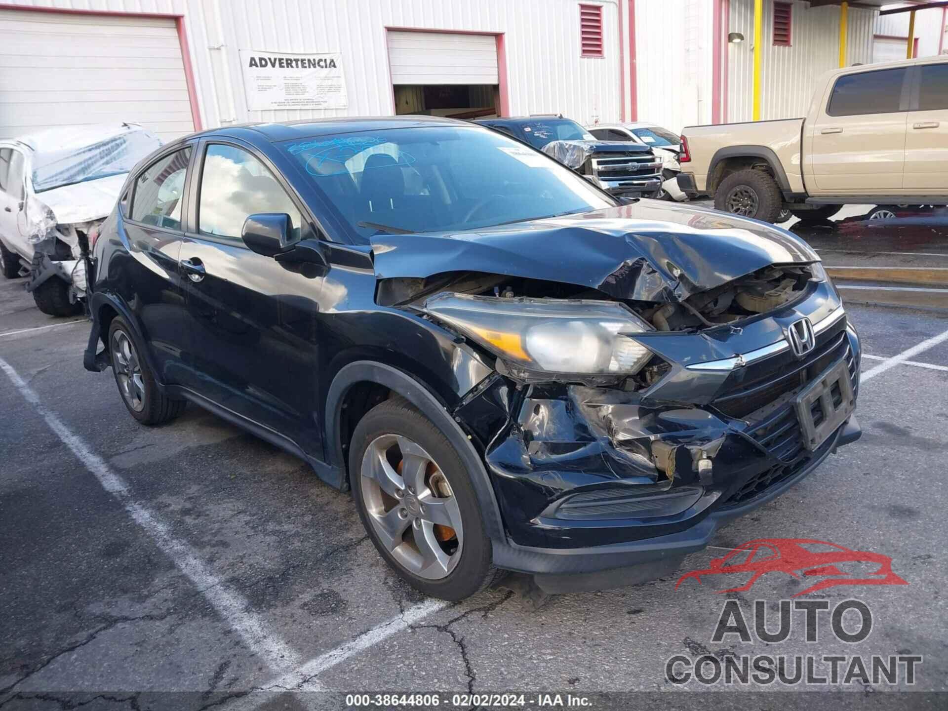 HONDA HR-V 2016 - 3CZRU5H30GM749776