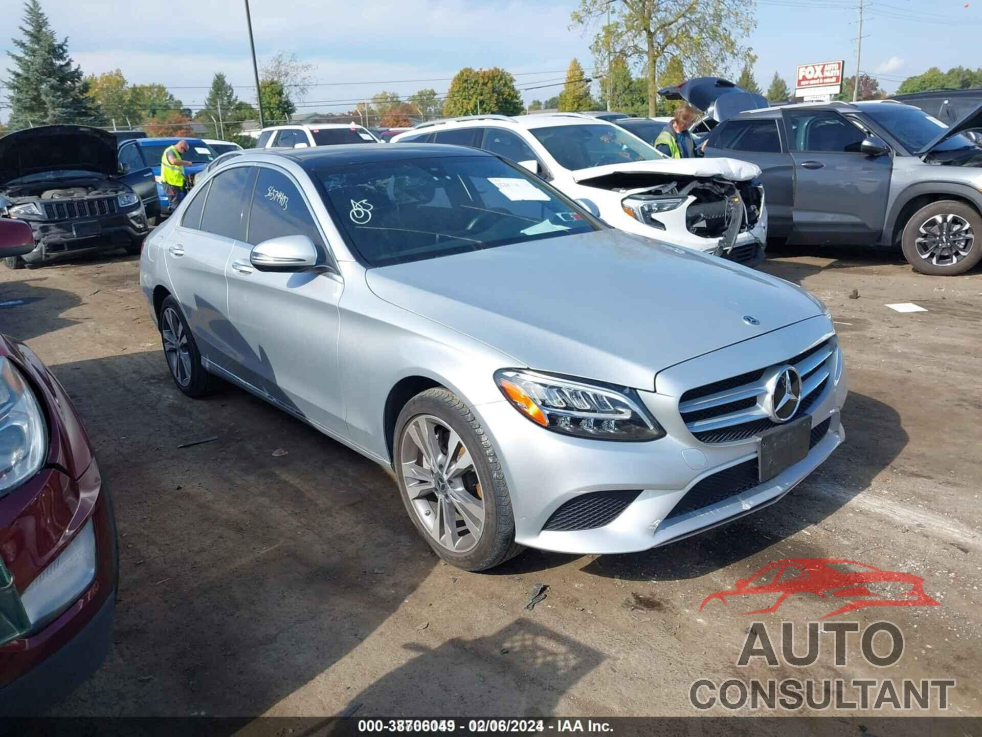 MERCEDES-BENZ C 300 2020 - W1KWF8EBXLR578324