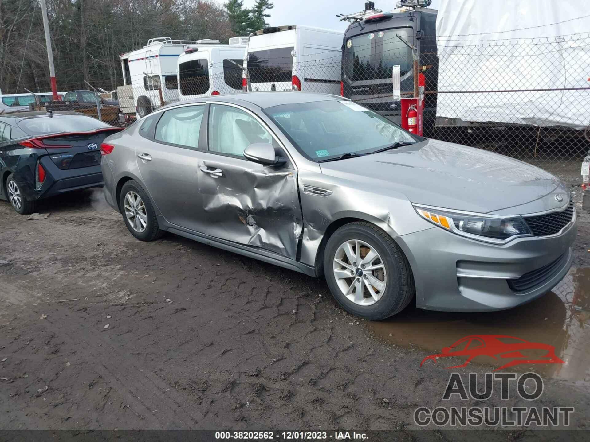 KIA OPTIMA 2018 - 5XXGT4L31JG215065