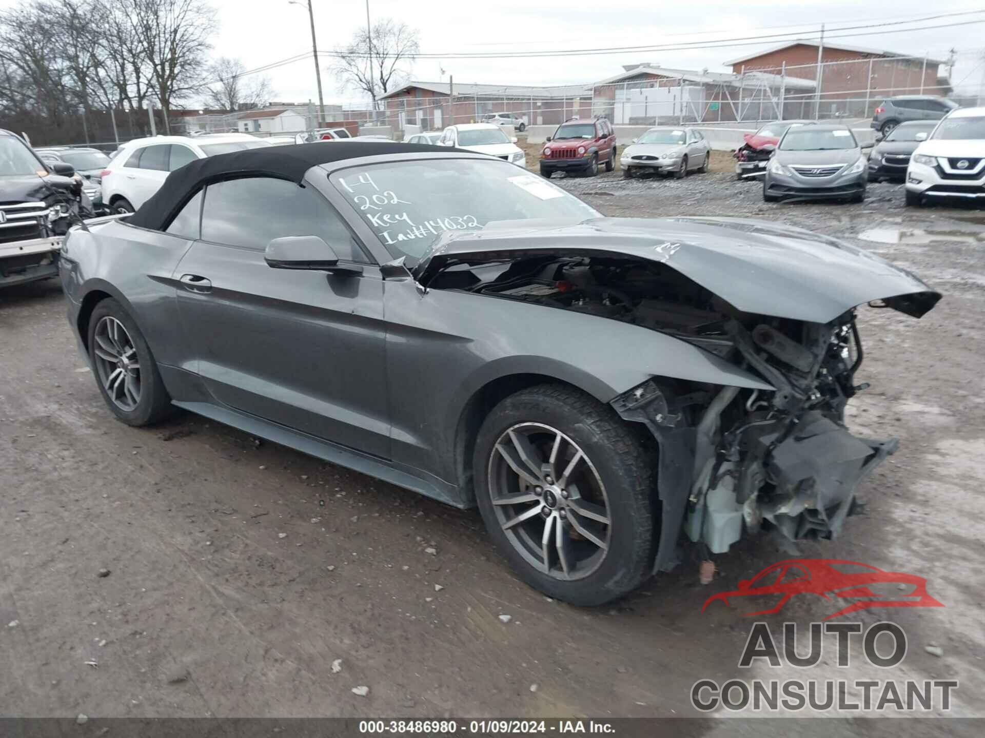 FORD MUSTANG 2017 - 1FATP8UH6H5287596