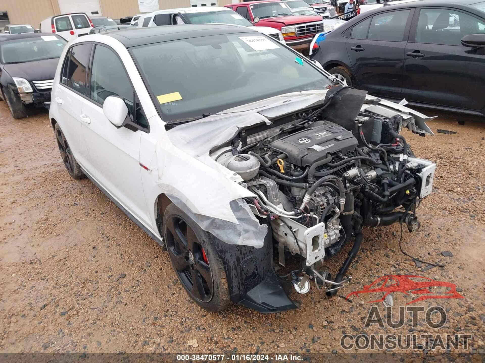 VOLKSWAGEN GOLF GTI 2017 - 3VW447AUXHM029639
