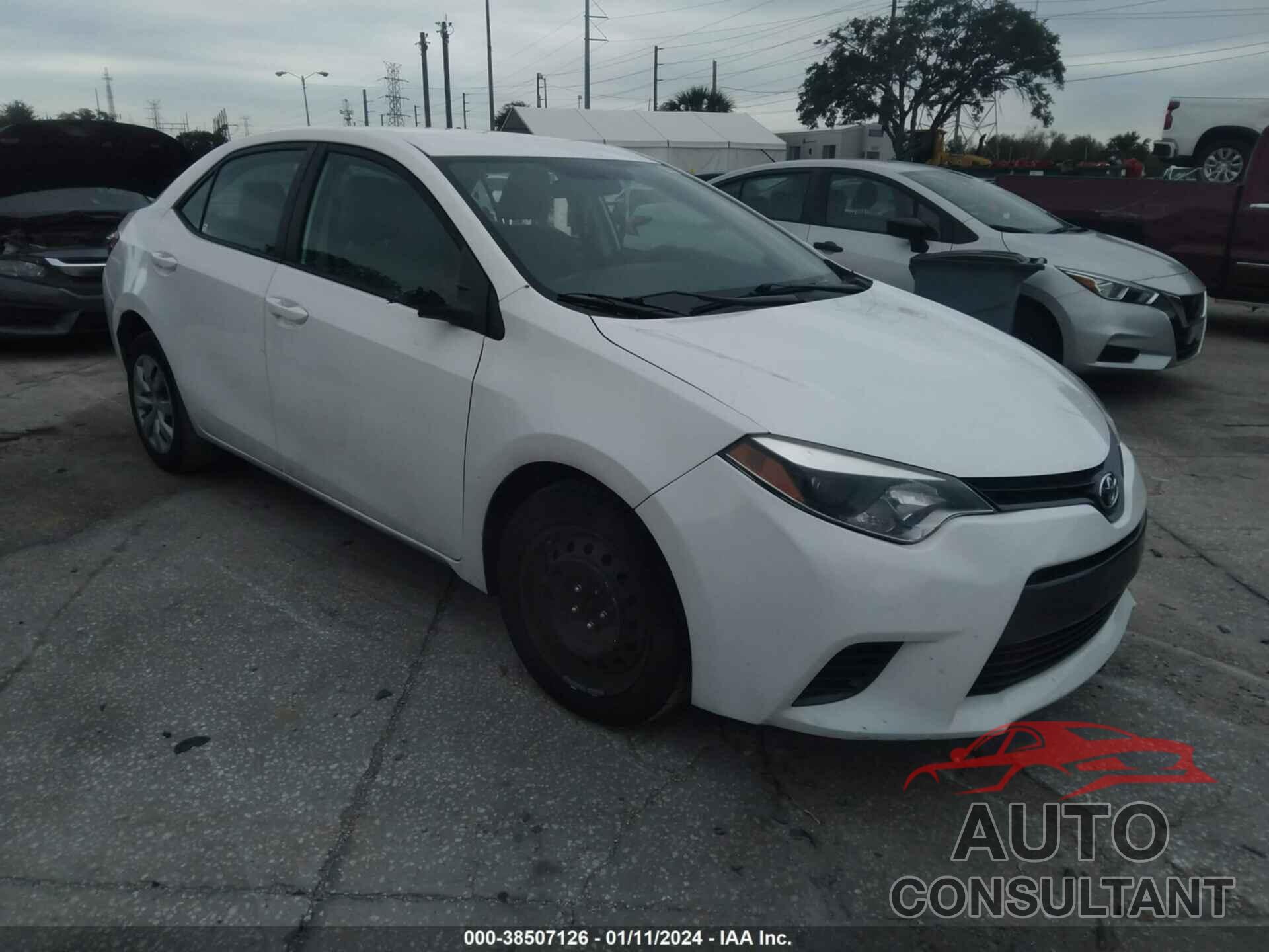 TOYOTA COROLLA 2016 - 2T1BURHE5GC576197