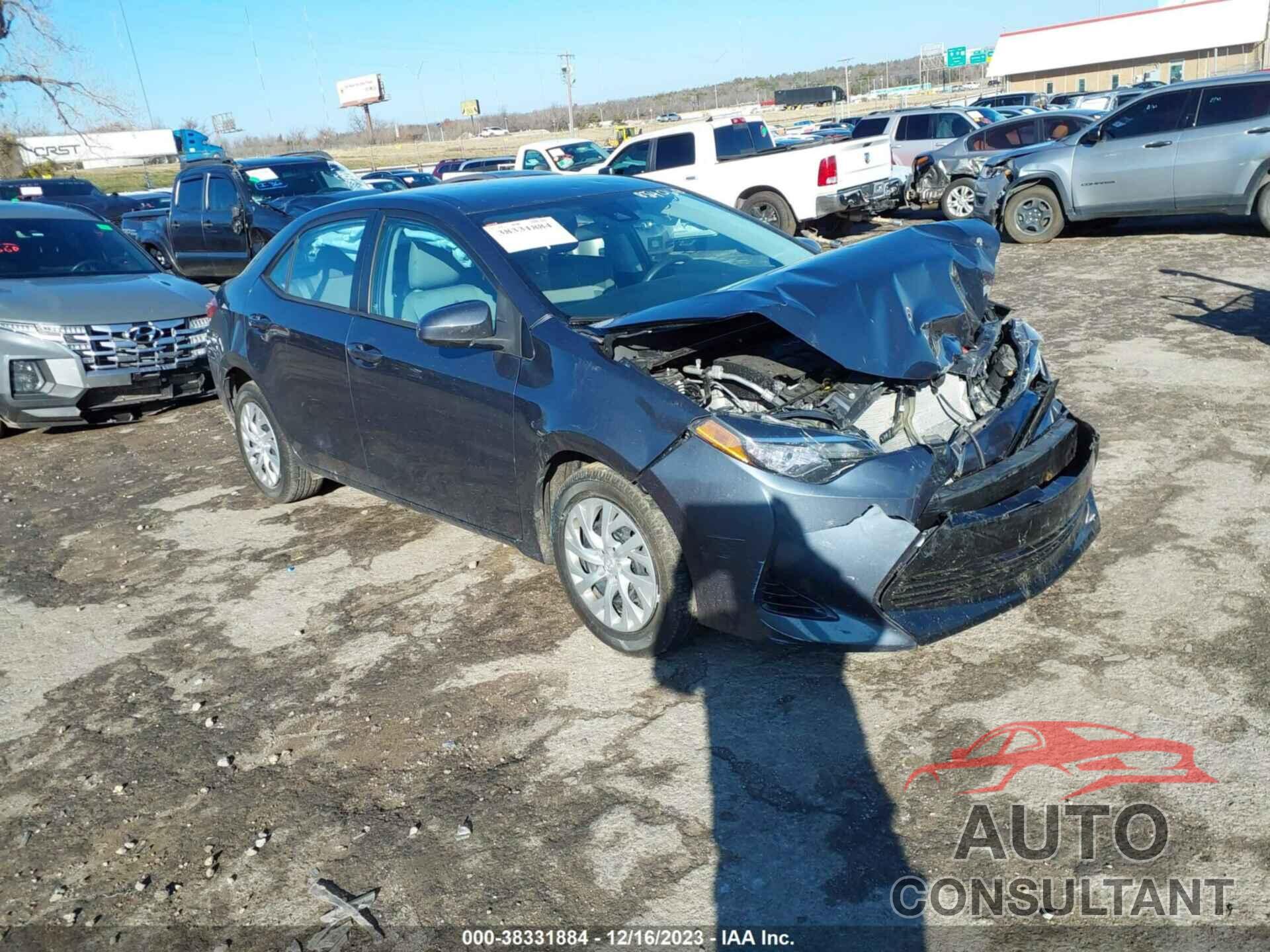 TOYOTA COROLLA 2017 - 2T1BURHE2HC854068