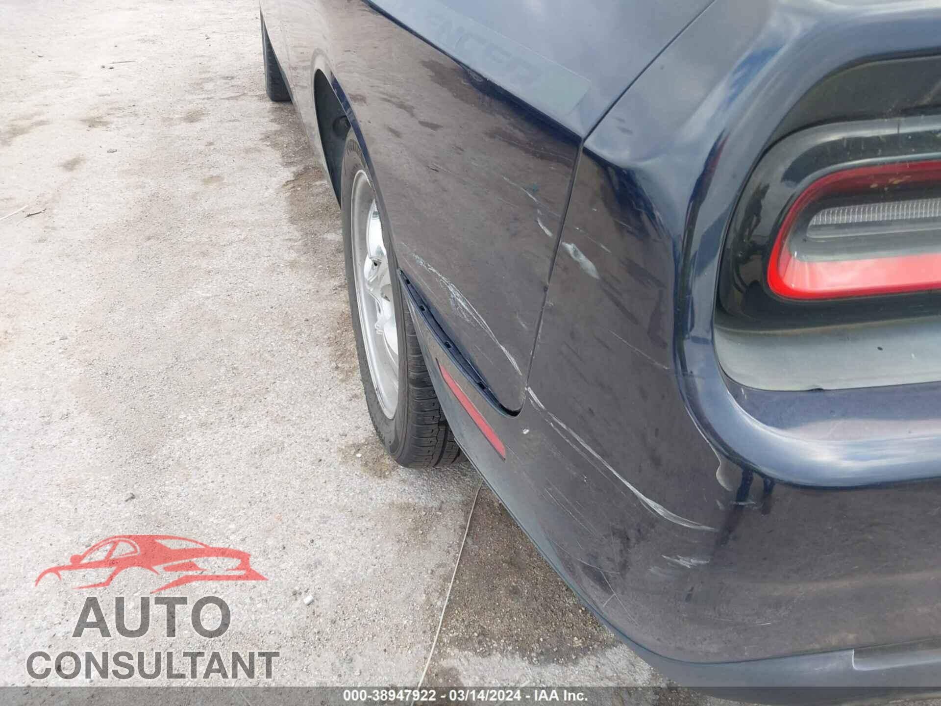 DODGE CHALLENGER 2016 - 2C3CDZAG3GH101108