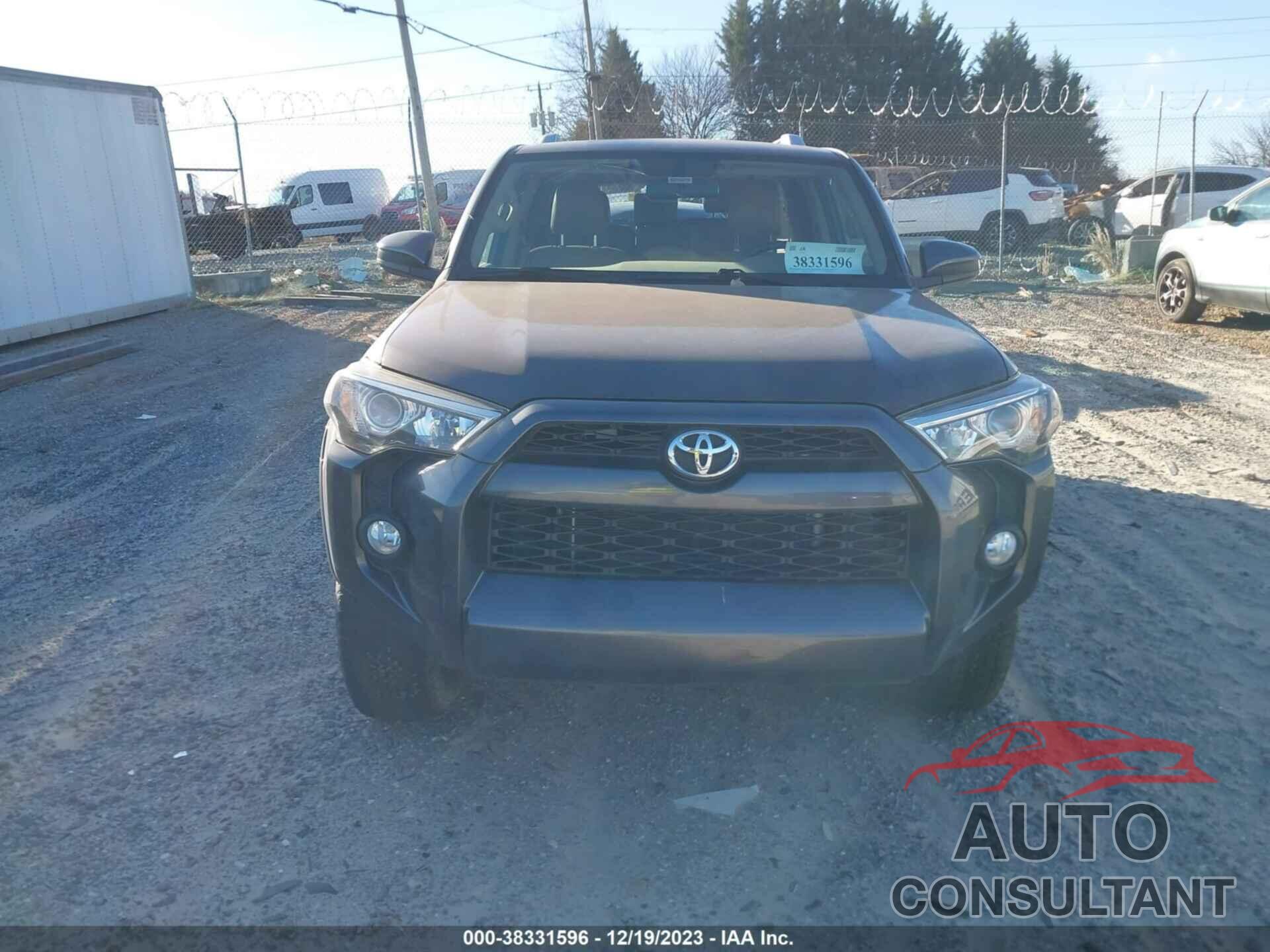 TOYOTA 4RUNNER 2016 - JTEBU5JR0G5397662