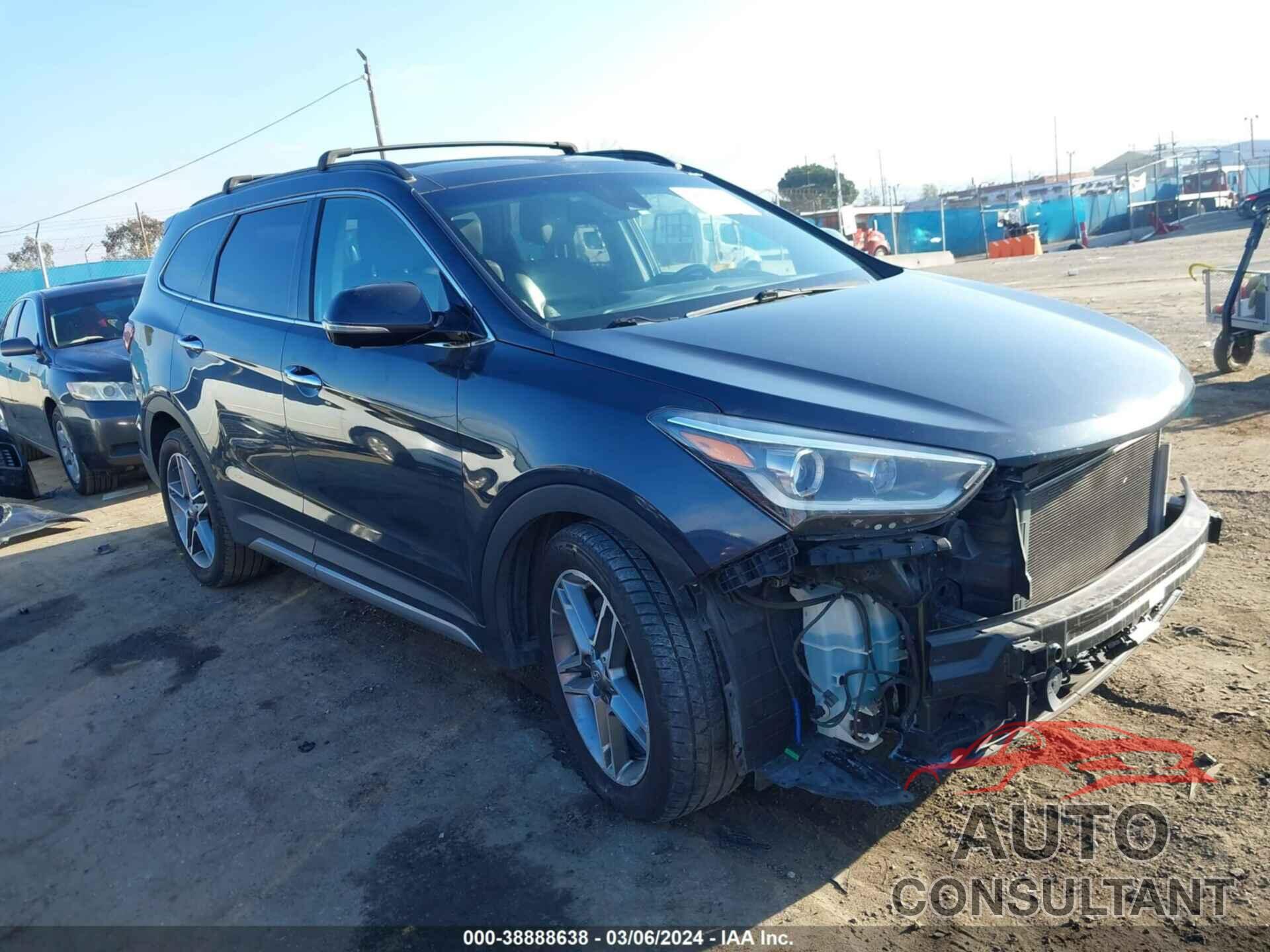 HYUNDAI SANTA FE 2017 - KM8SR4HF0HU186640