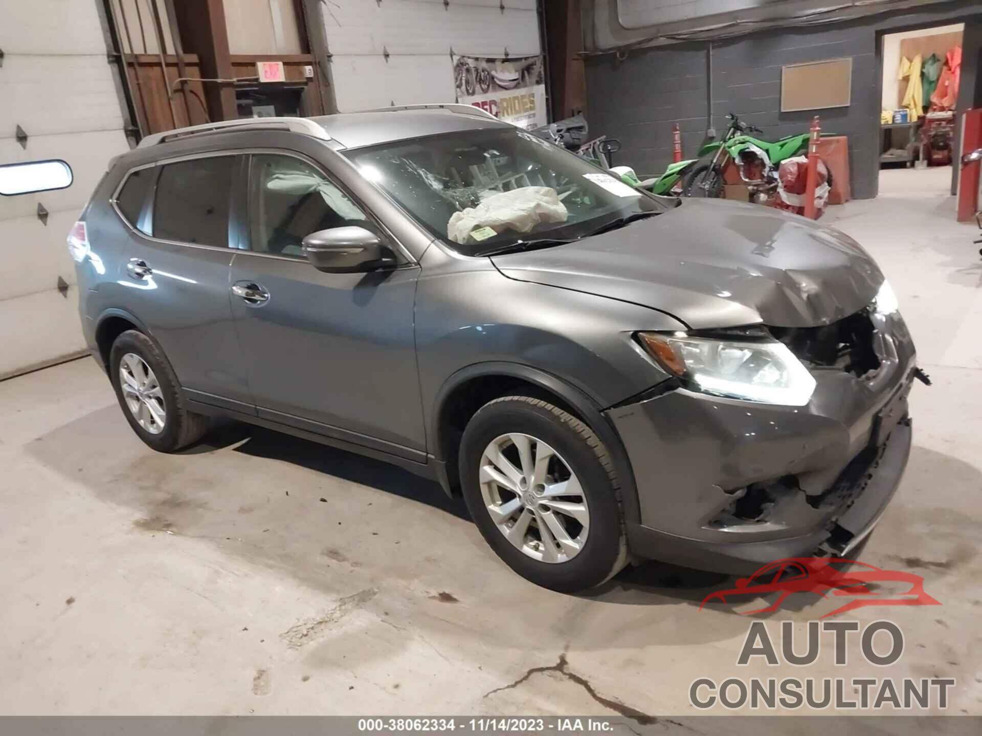 NISSAN ROGUE 2015 - KNMAT2MV7FP550437