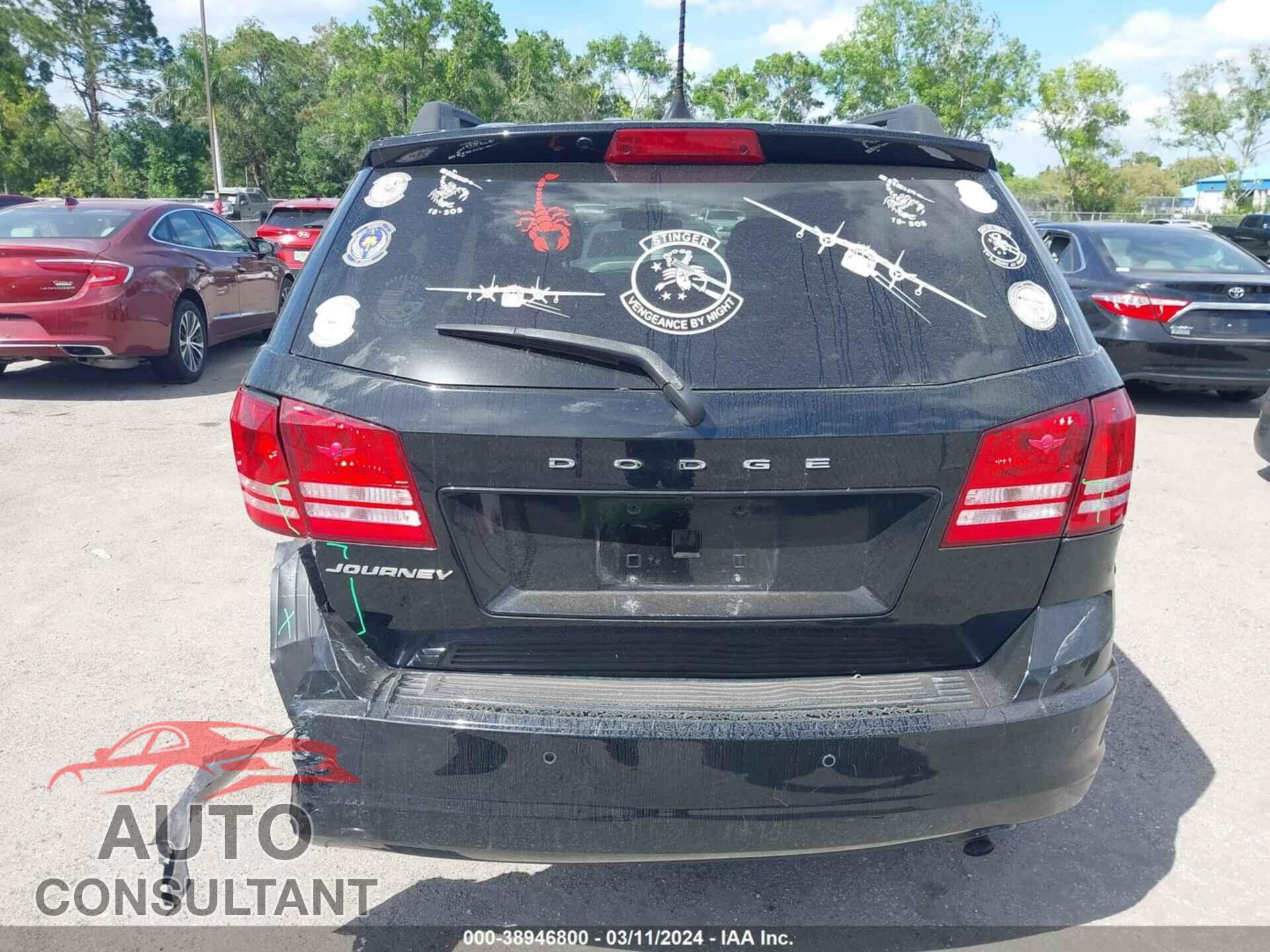 DODGE JOURNEY 2020 - 3C4PDCAB5LT194407