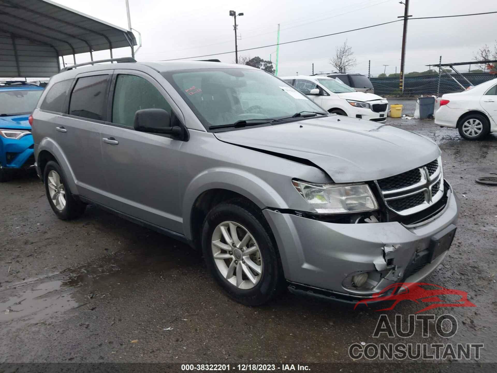 DODGE JOURNEY 2017 - 3C4PDCBG6HT571442