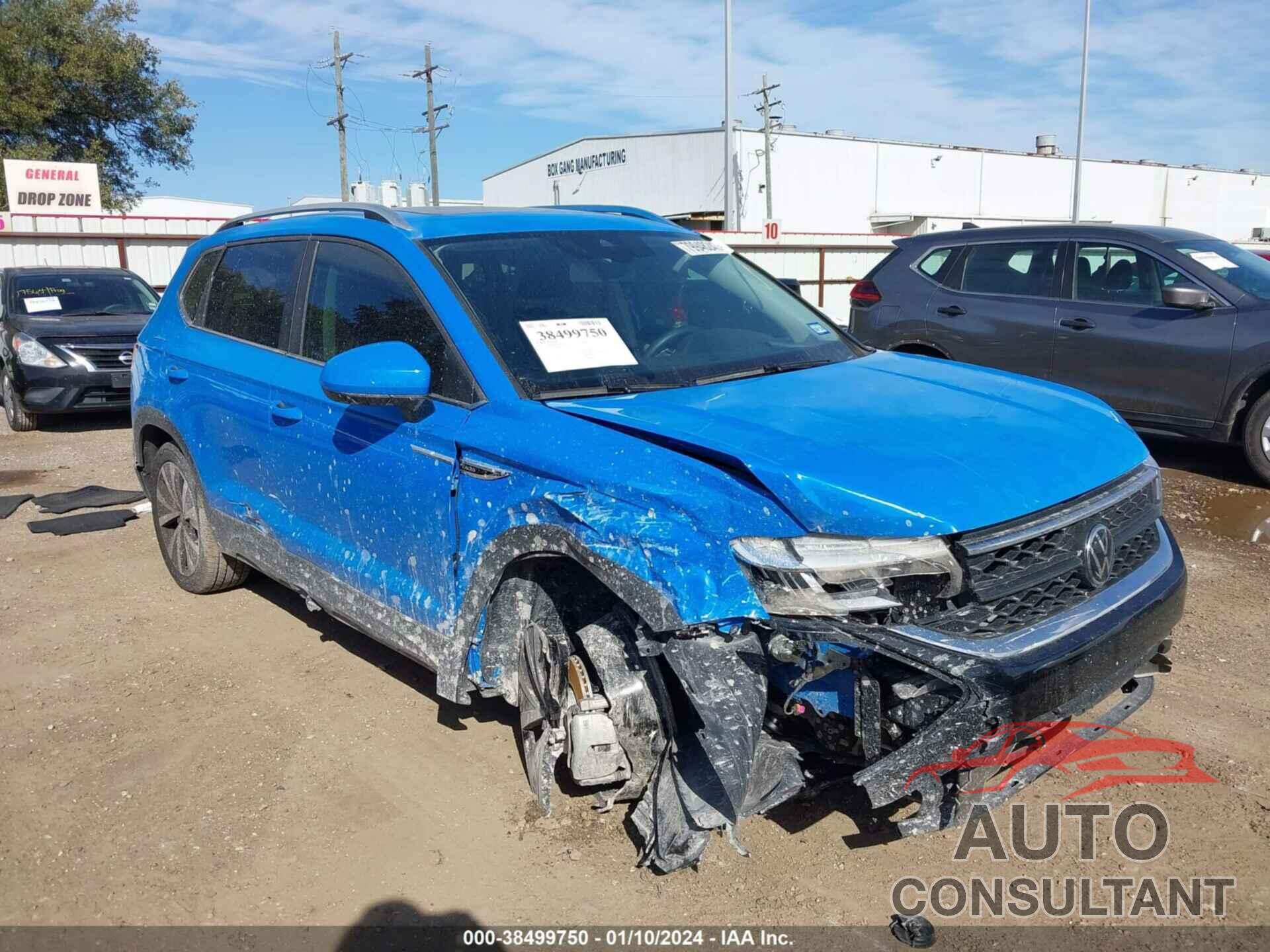 VOLKSWAGEN TAOS 2022 - 3VVLX7B23NM096941