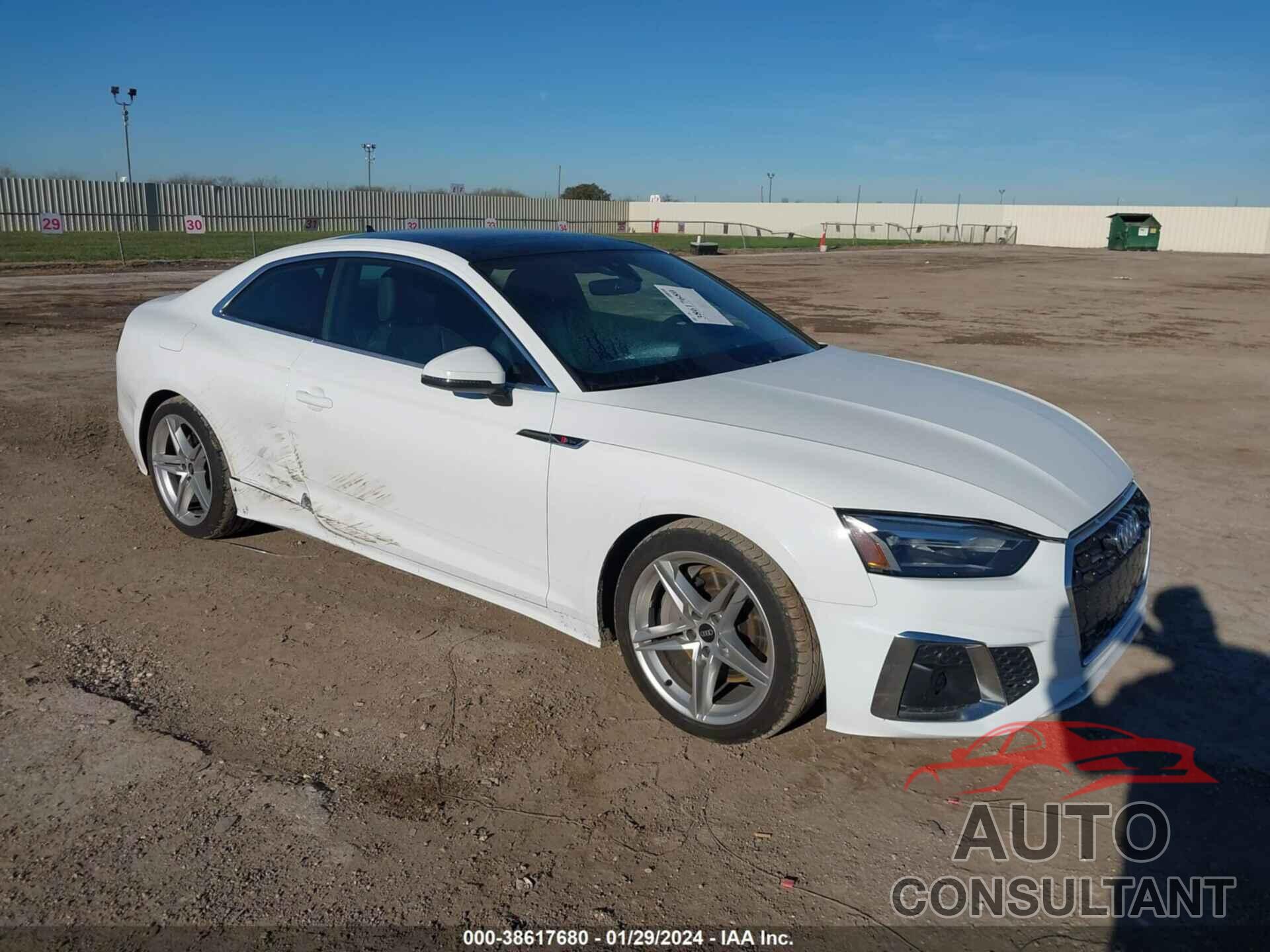 AUDI A5 2022 - WAUSAAF50NA041192