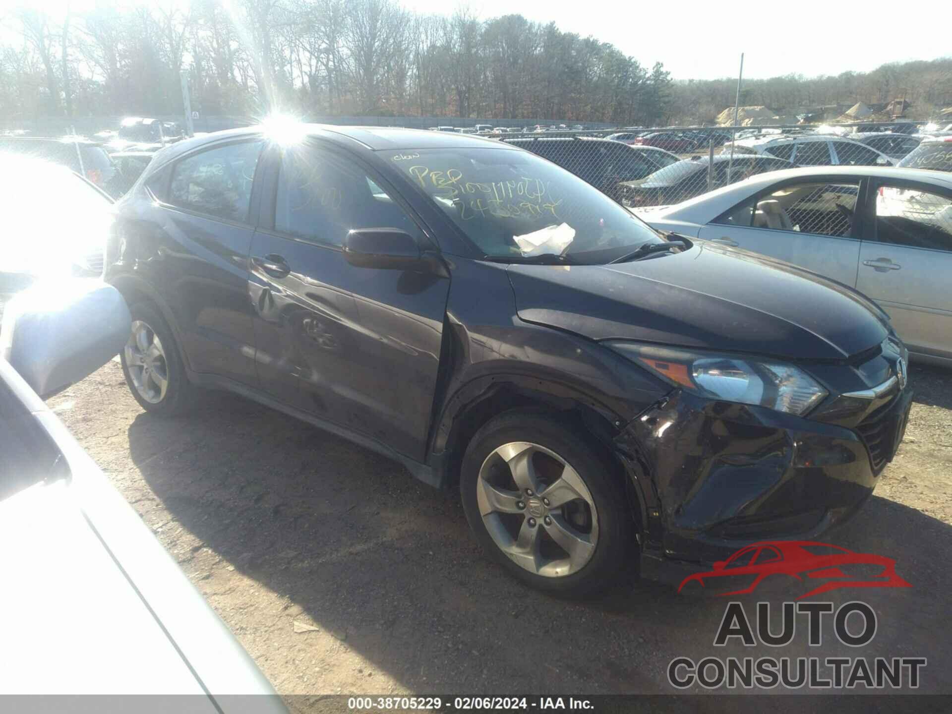 HONDA HR-V 2018 - 3CZRU6H3XJM729919